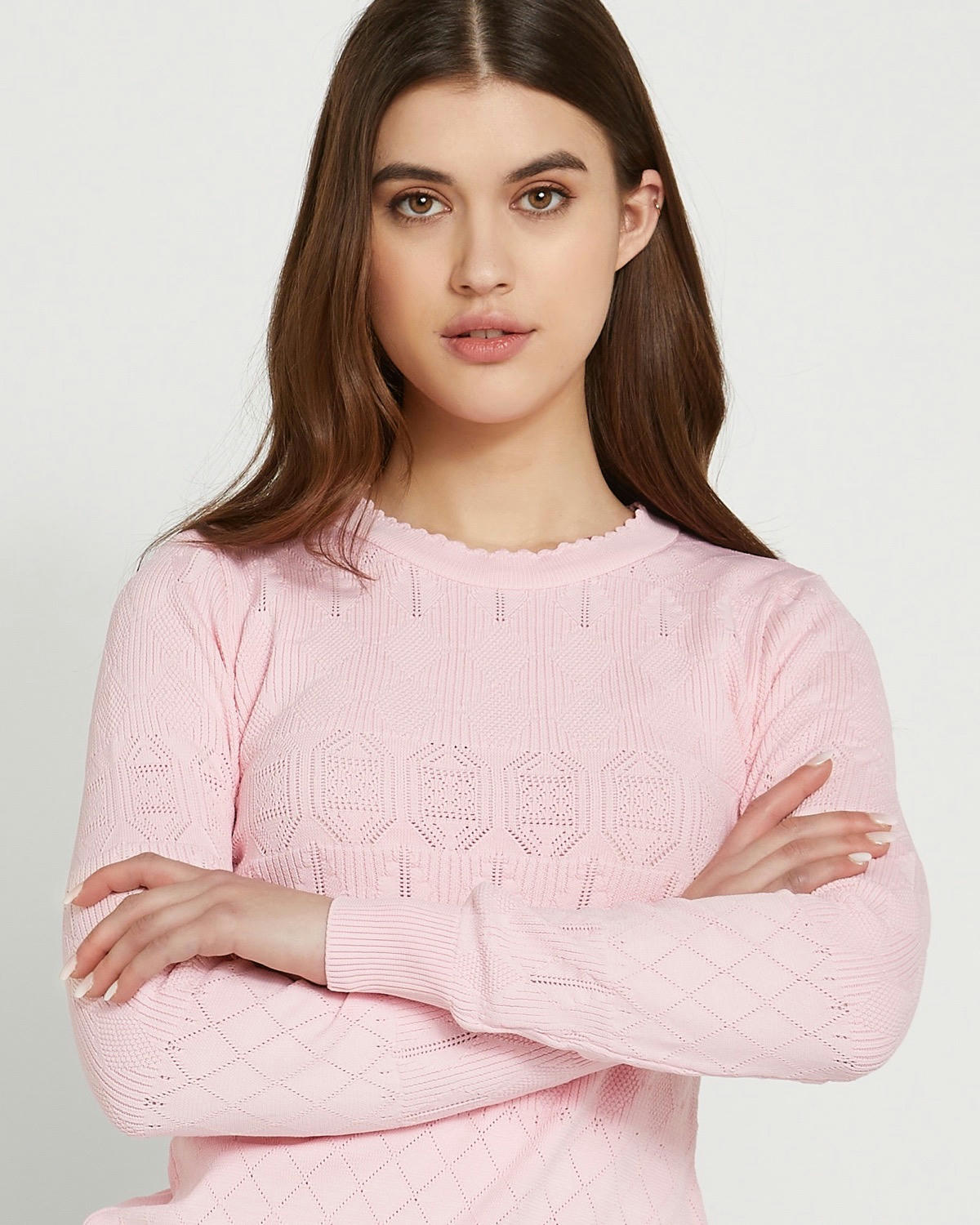 Savida Lily Pointelle Jumper