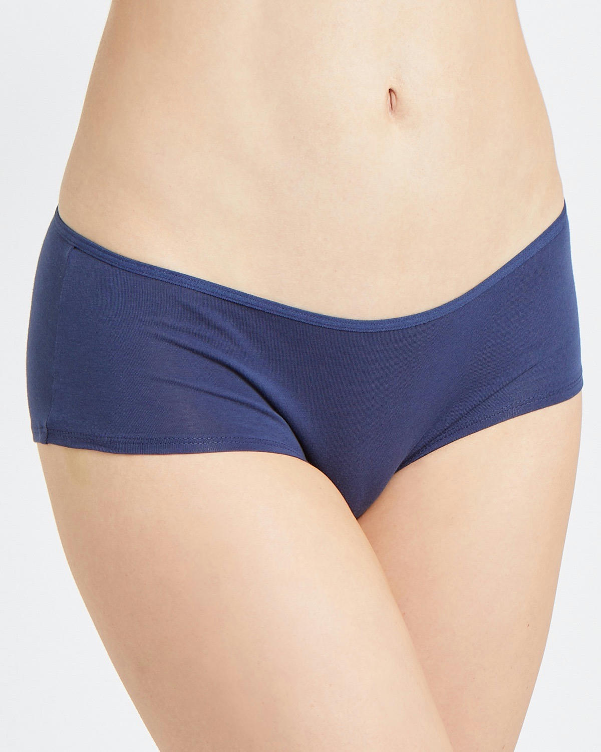 Plain Cotton-Rich Shorts - Pack of 5