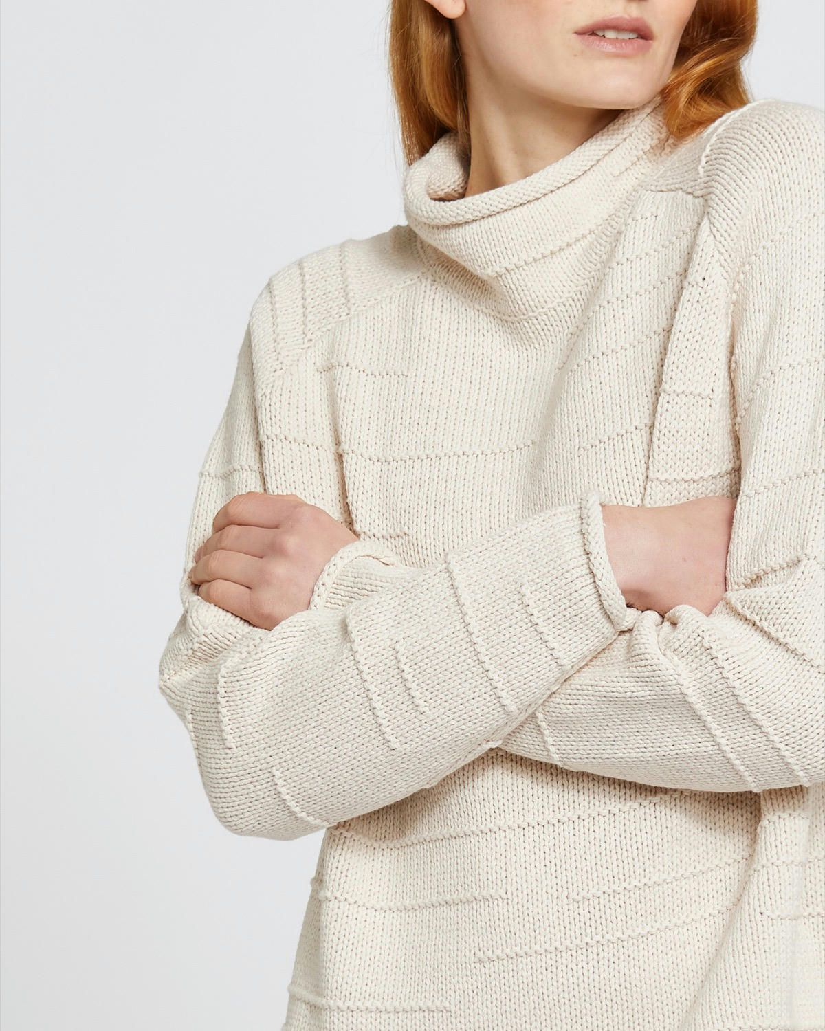 Carolyn Donnelly The Edit Irregular Stitch Sweater