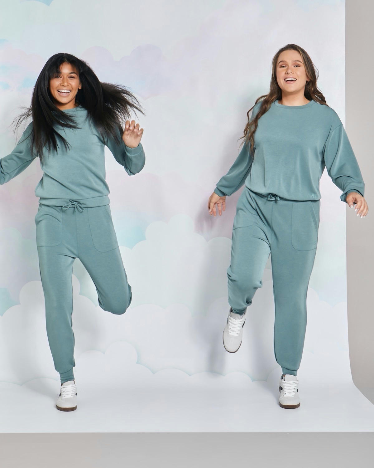 Helen Steele Sage Soft Touch Joggers