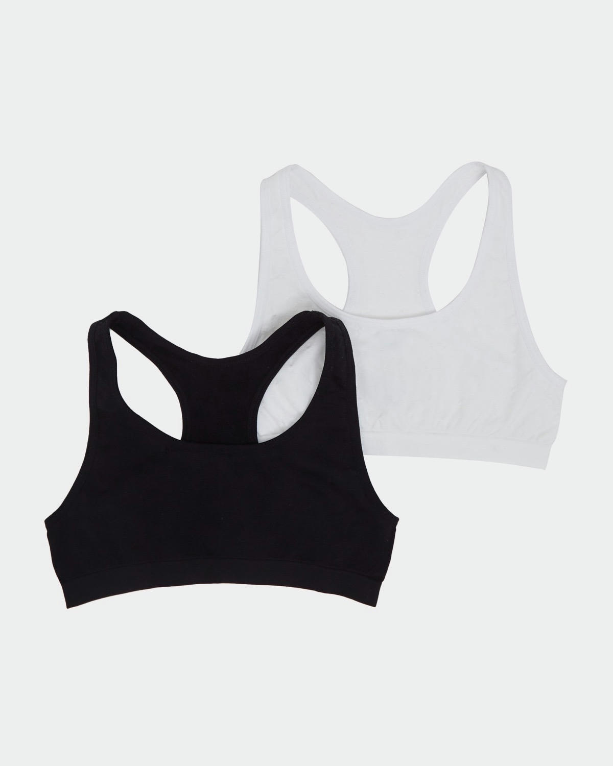 Girls Seamfree Crop Top - Pack Of 2 (6 - 12 years)