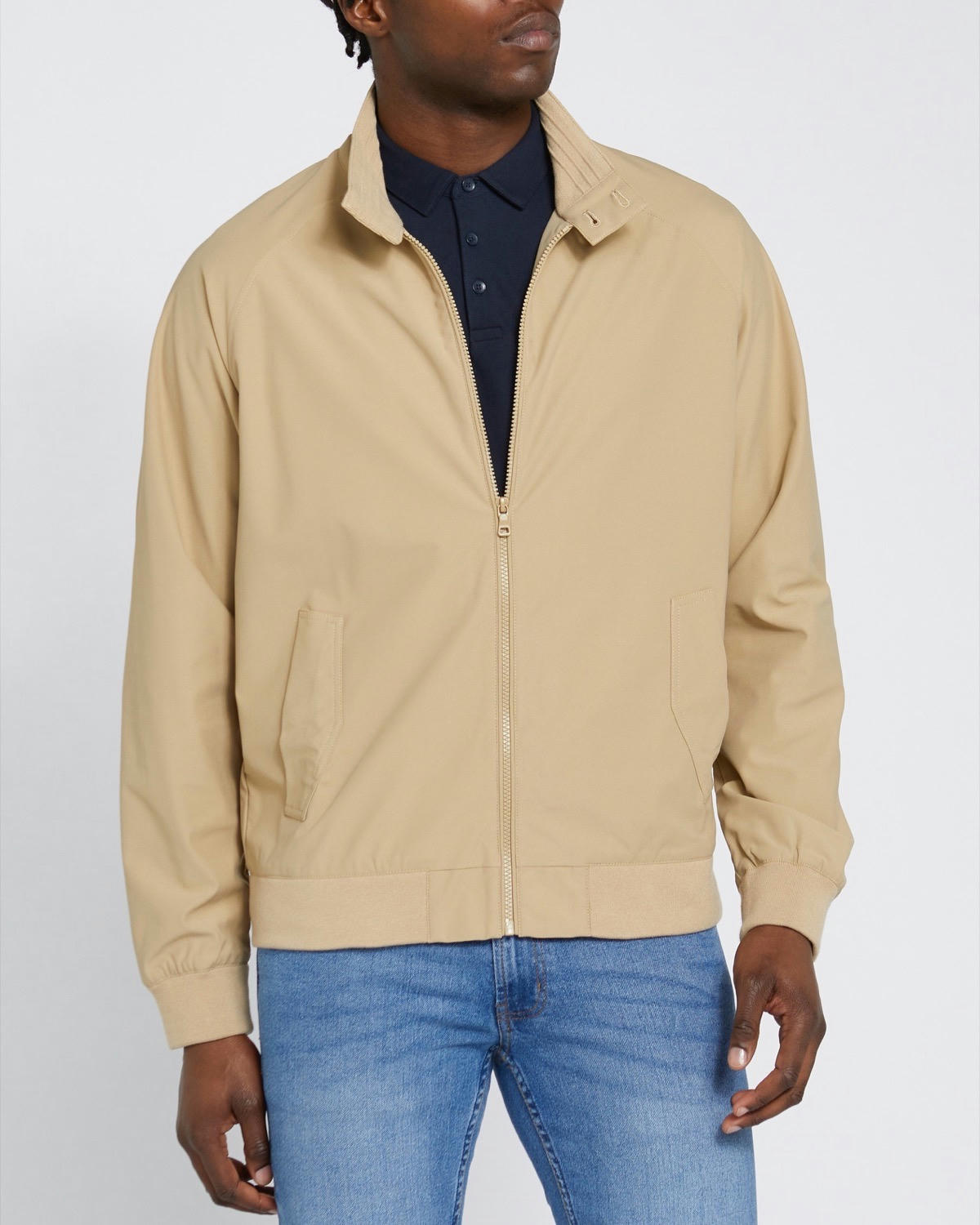 Blouson Jacket With Stretch