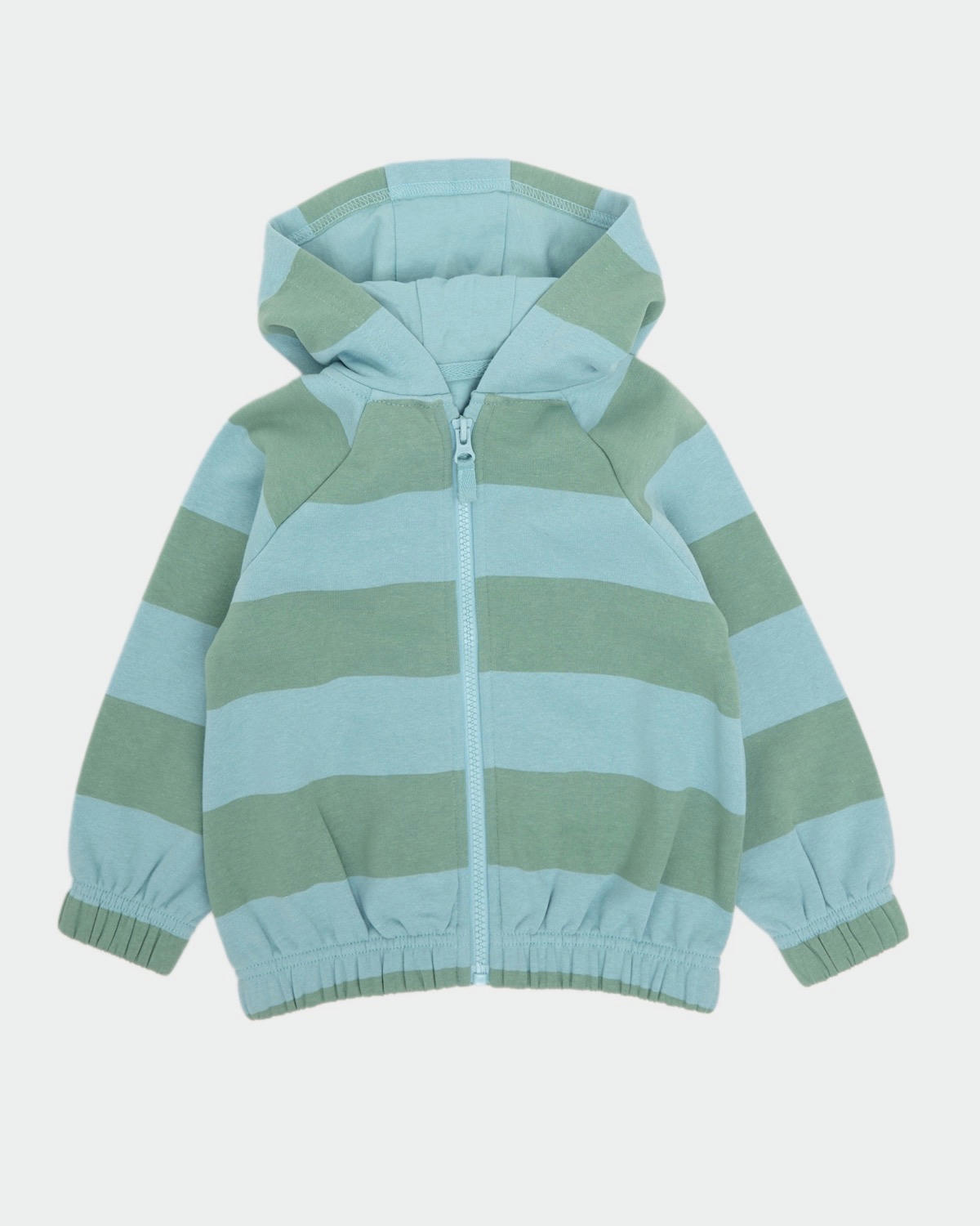 Elastic Hem Zip Hoodie (6 months-5 years)