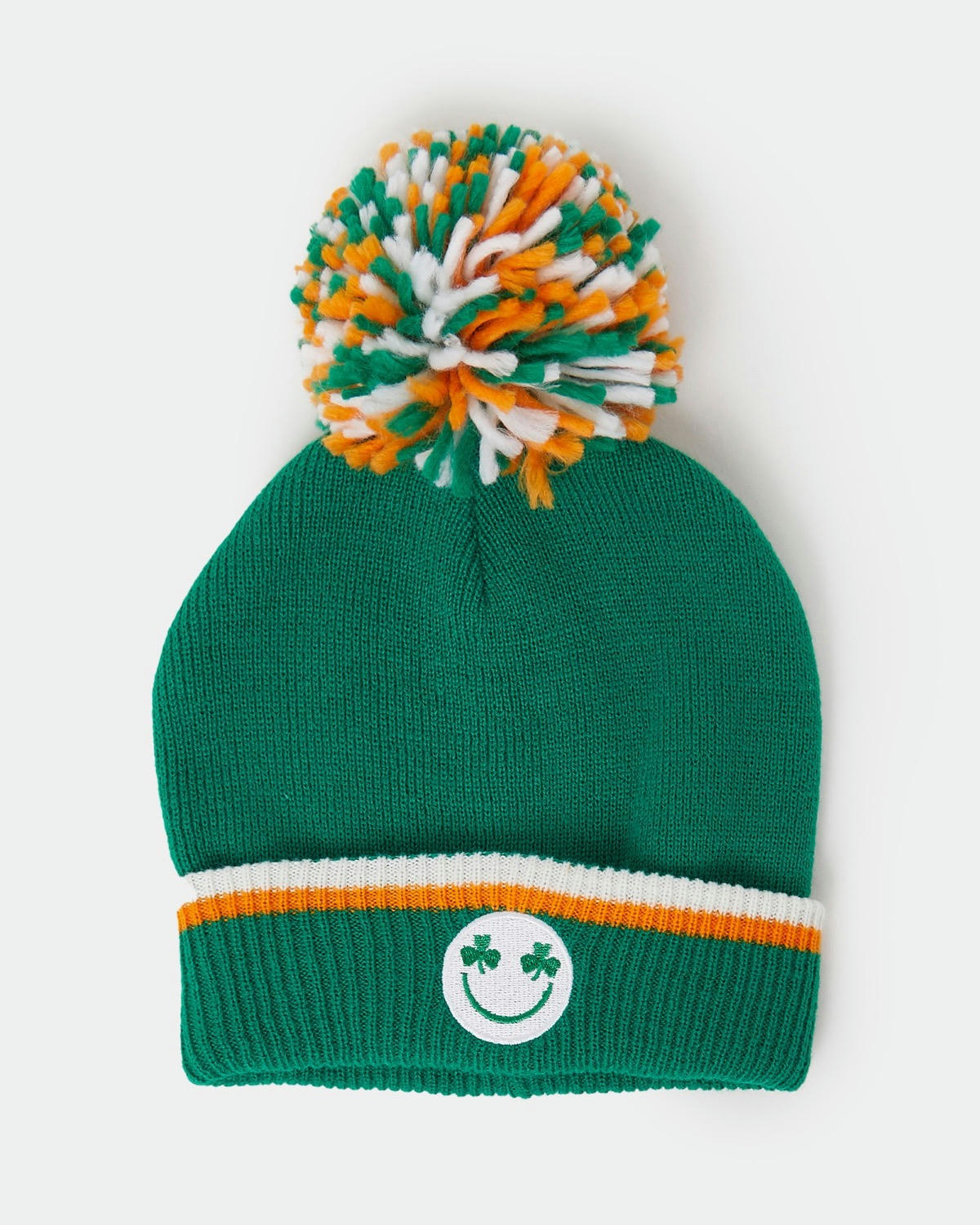 Ireland Tricolour Pom Beanie