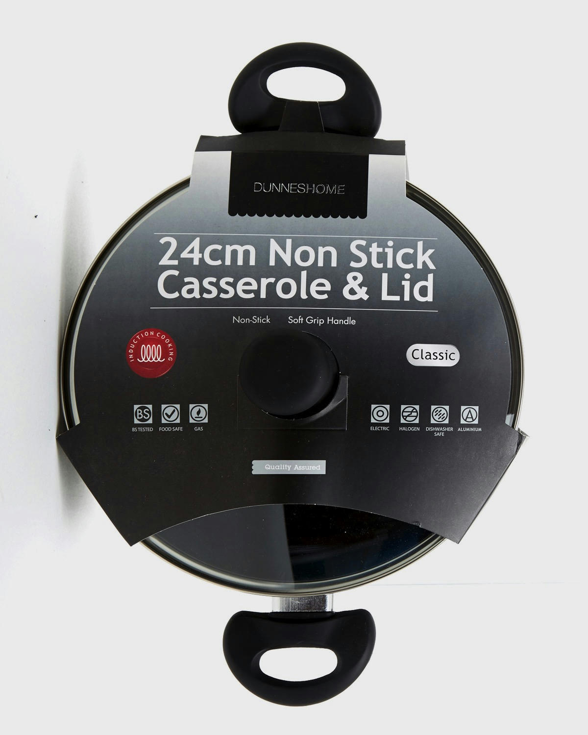 24cm Aluminium Casserole And Lid