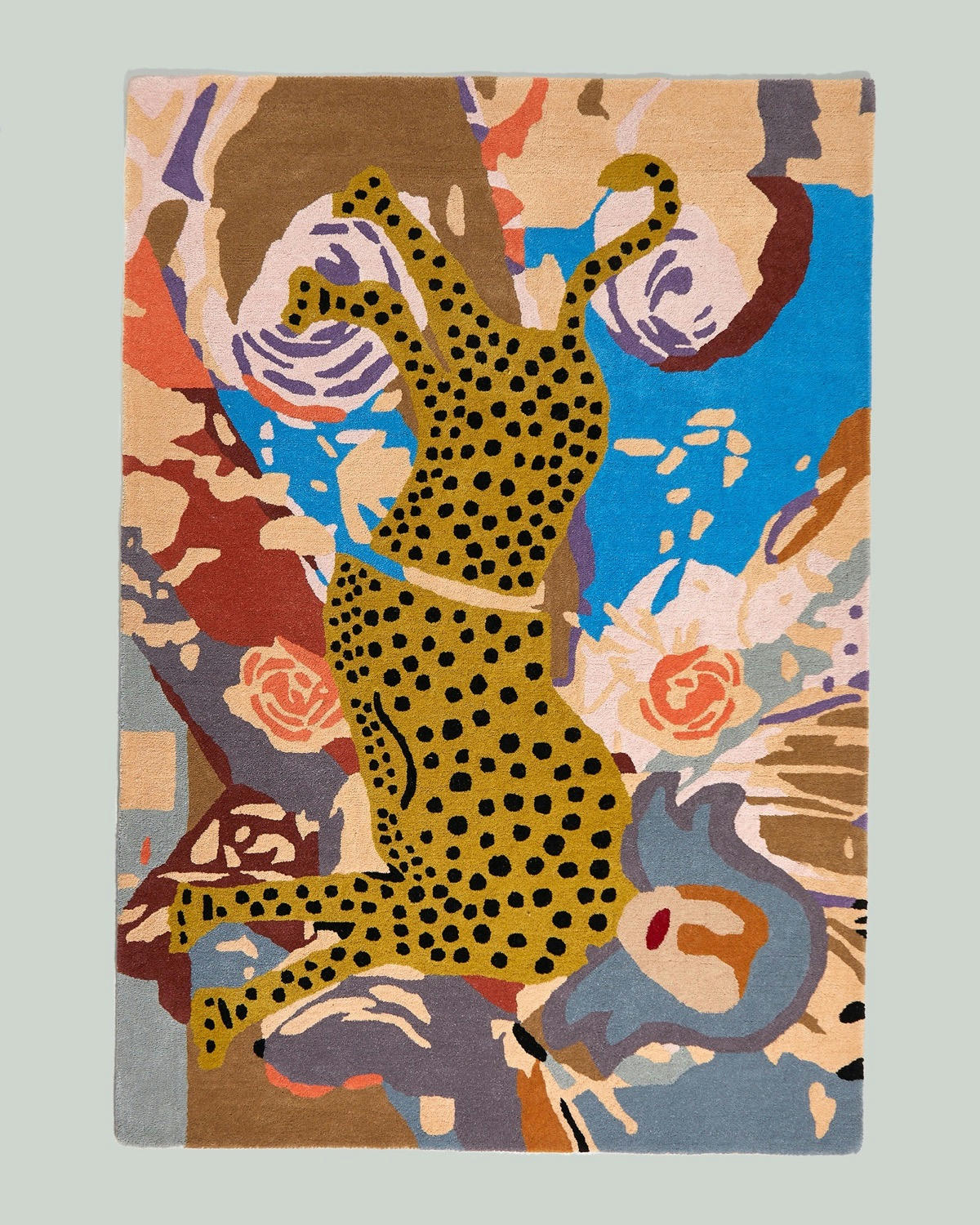Joanne Hynes Tiger Lady Living Room Rug