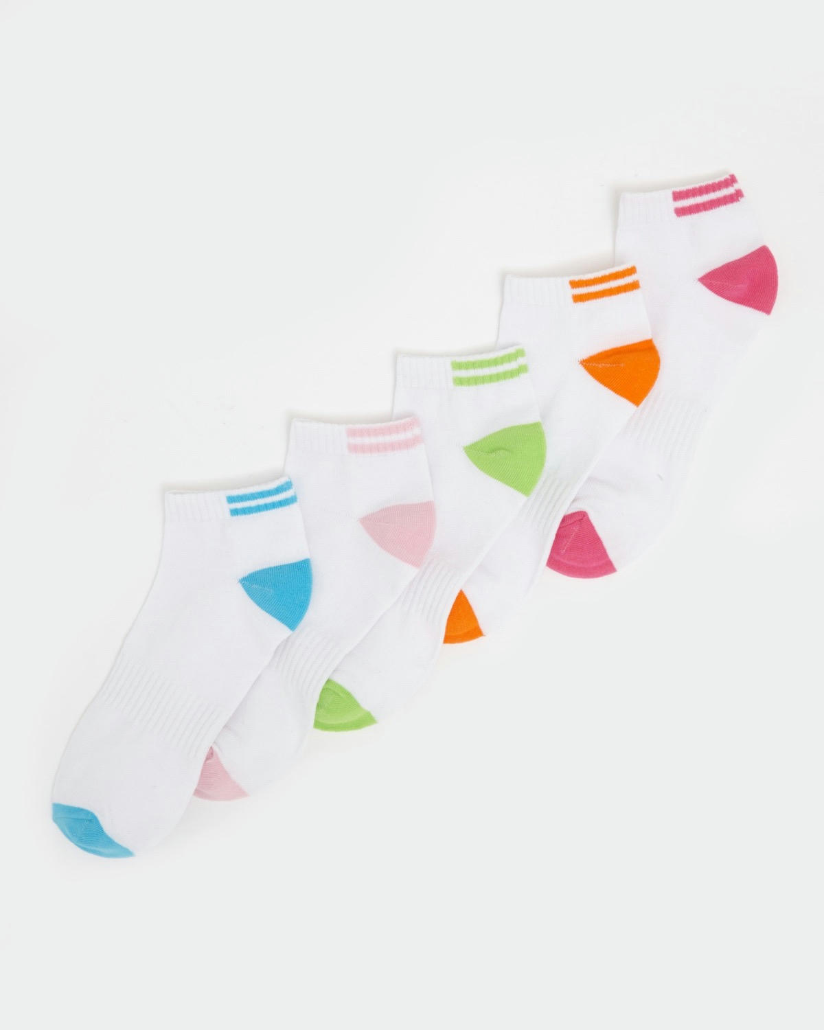 Cotton Sports Liner Rib Top - Pack Of 5