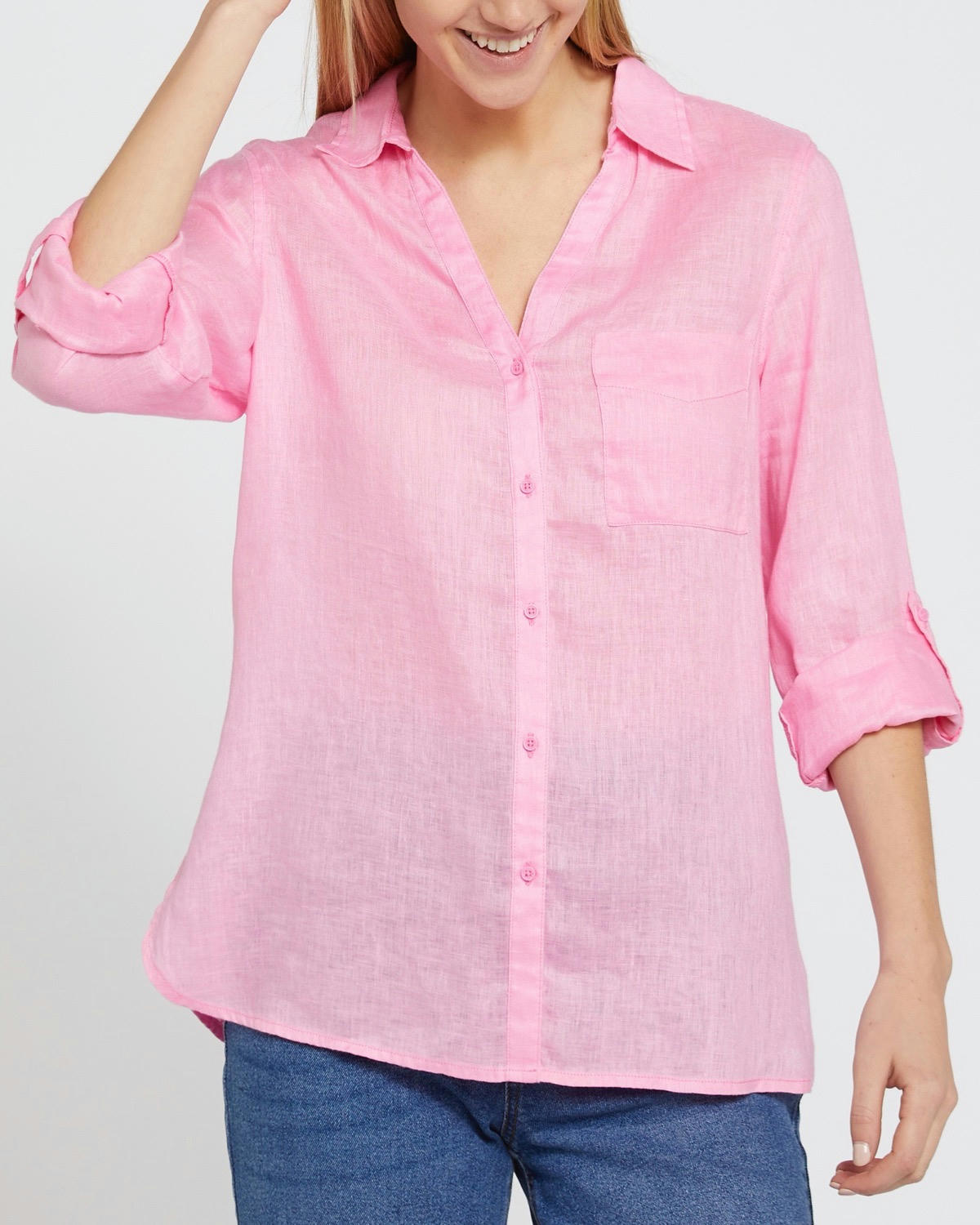 Pure Linen Relaxed Shirt