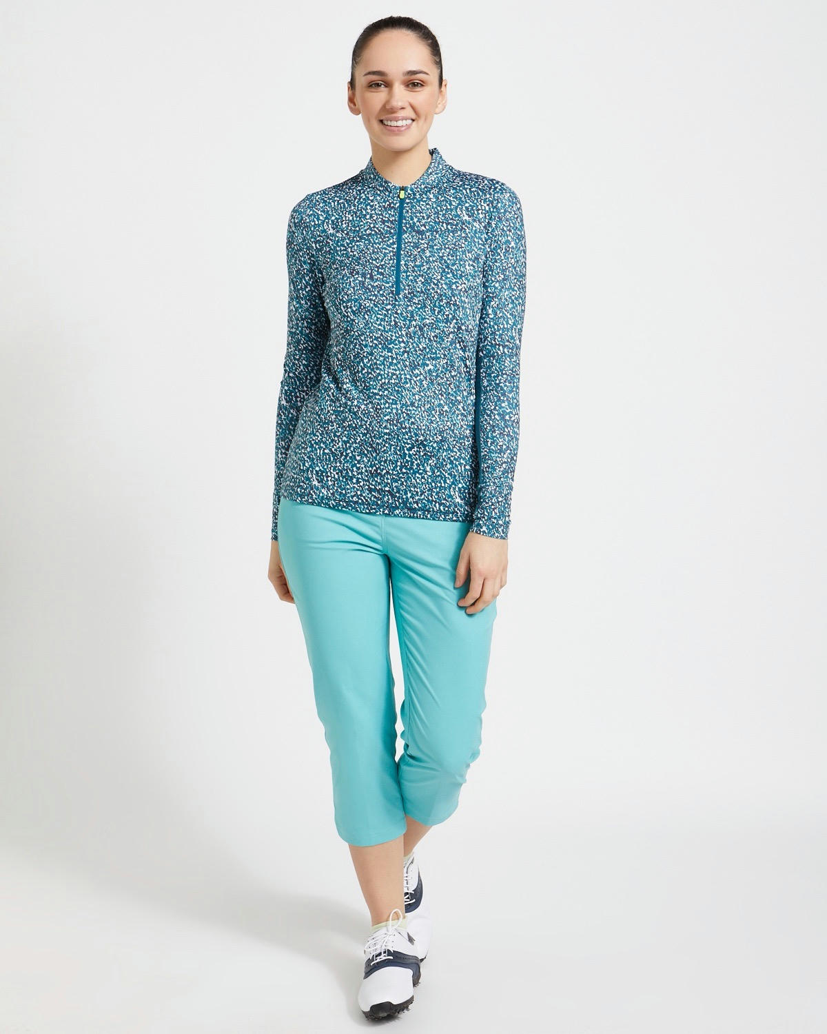 Pádraig Harrington Golf Long Sleeve Half Zip Top