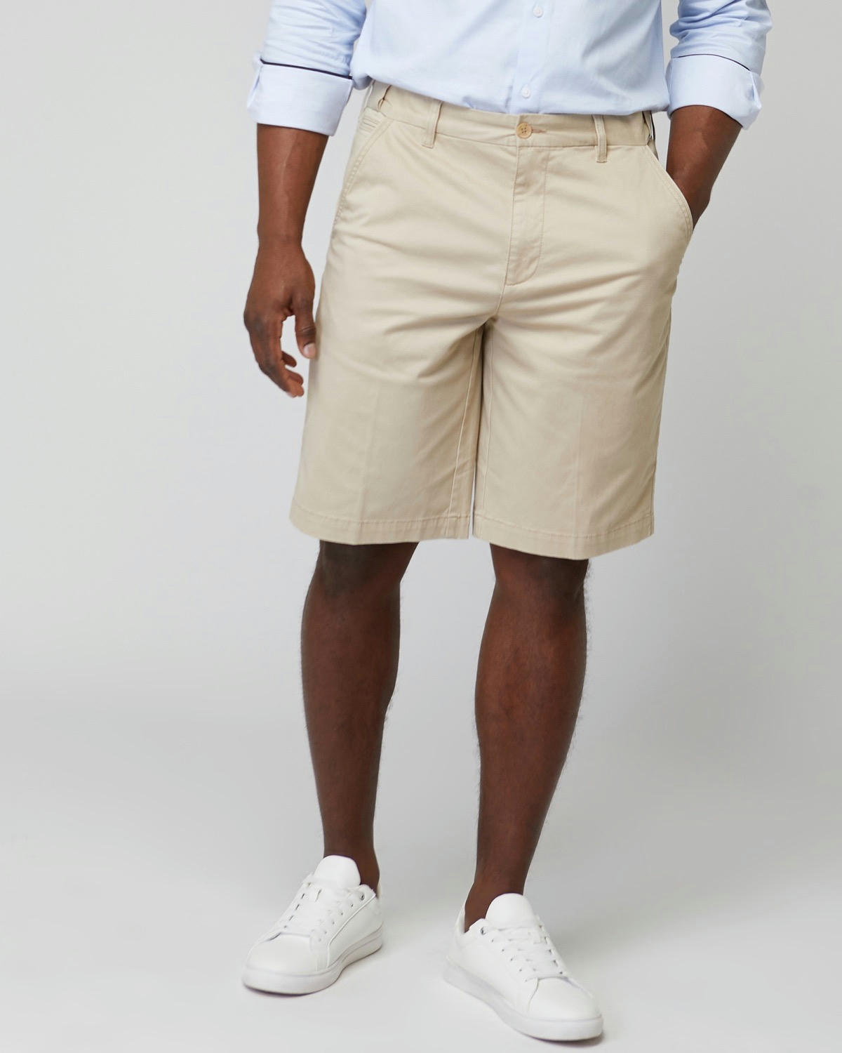 Active Waist Lightweight Stretch Chino Shorts