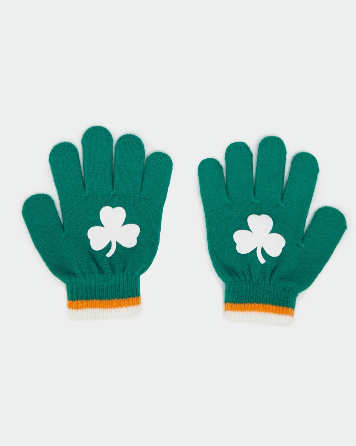 Shamrock Knitted Gloves
