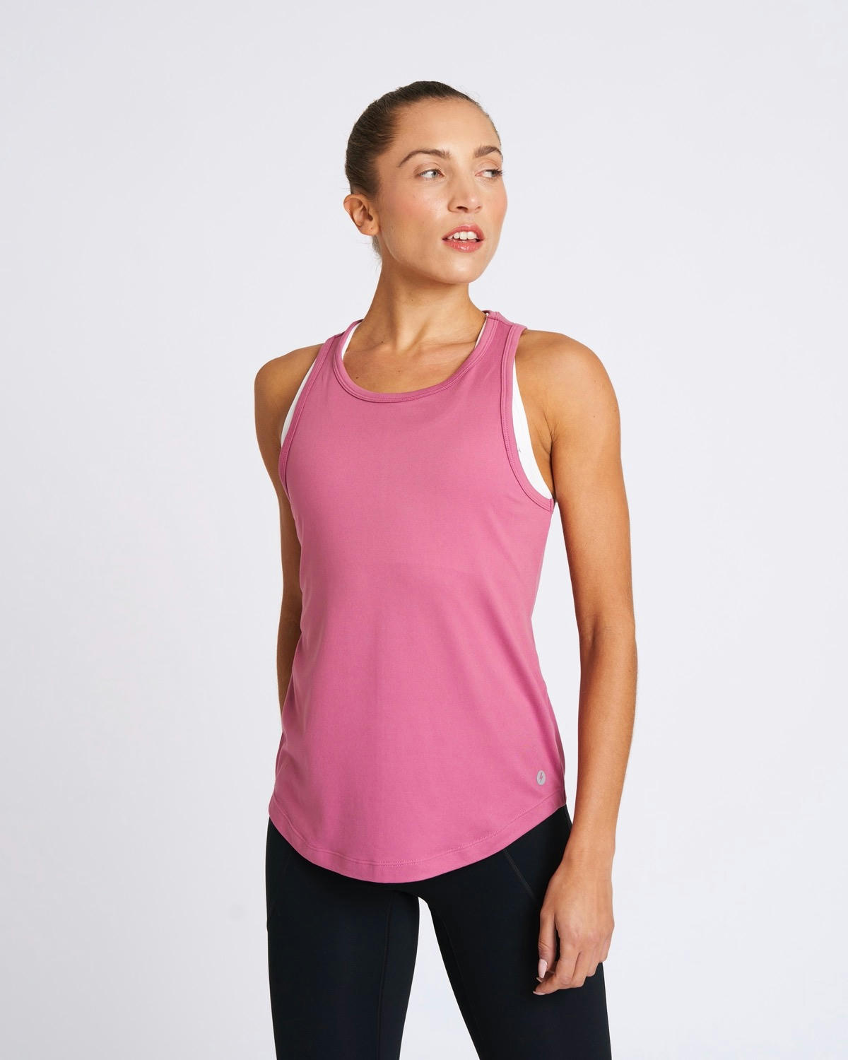 Powercut Core Training Vest In Mauve