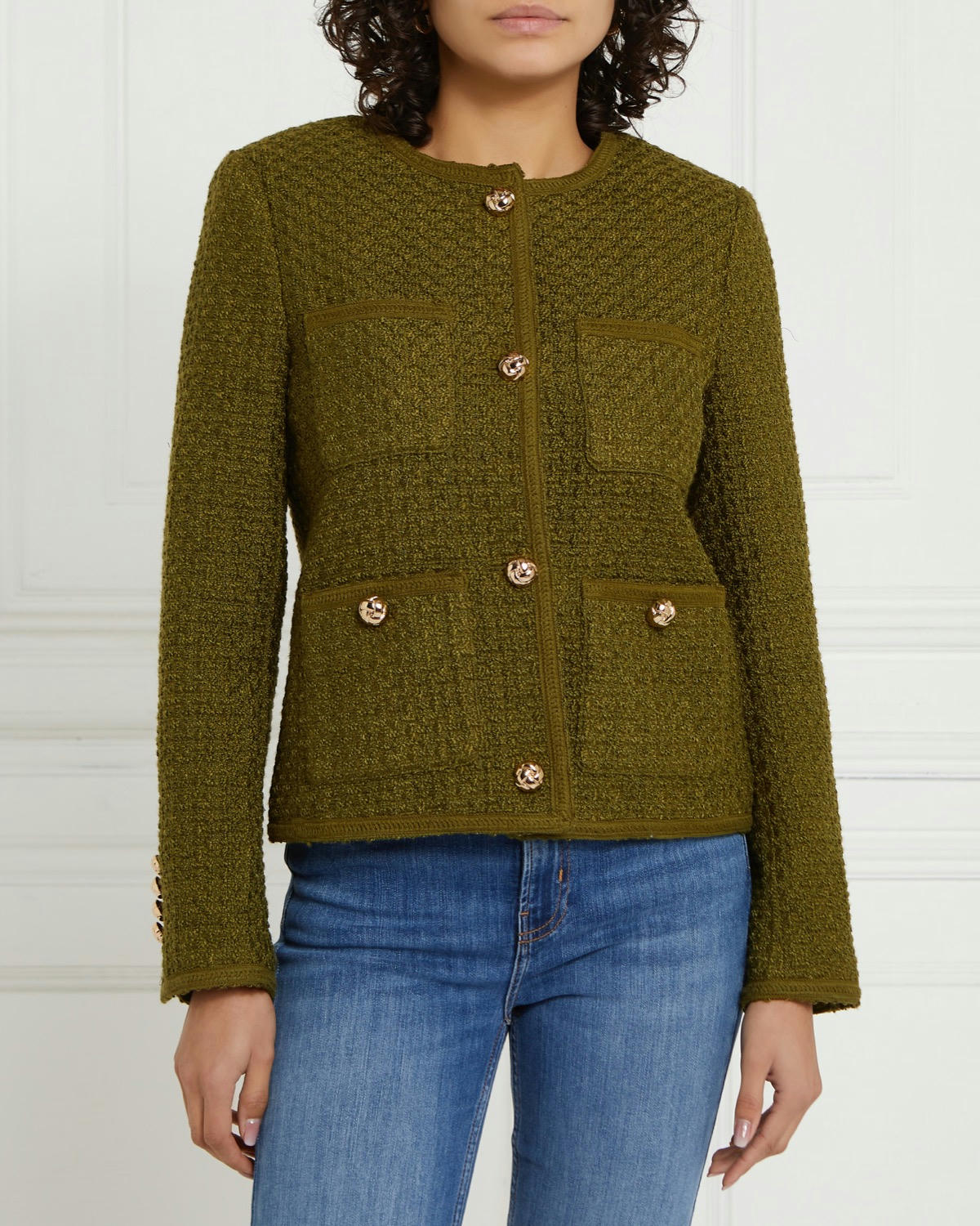 Gallery Bouclé Buttoned Jacket