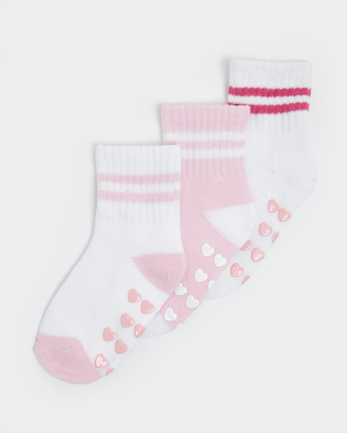 Baby Girls Sports Socks - Pack Of 3