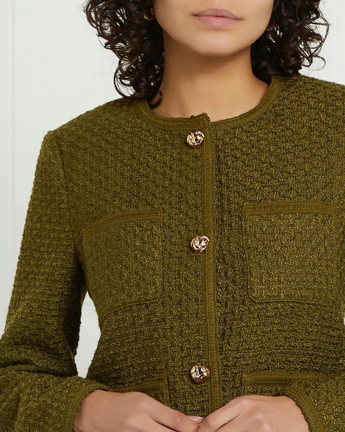 Gallery Bouclé Buttoned Jacket