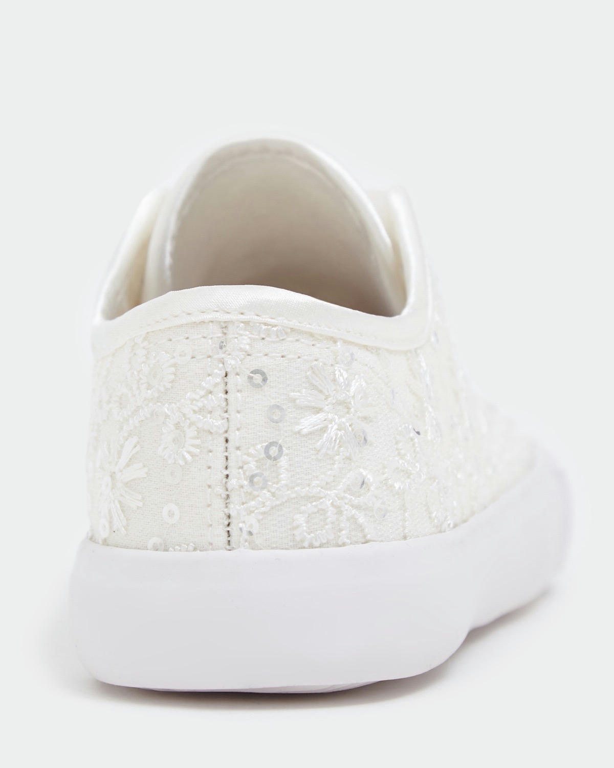 Occasion Canvas Lace-Up Shoes (Size 8-3)