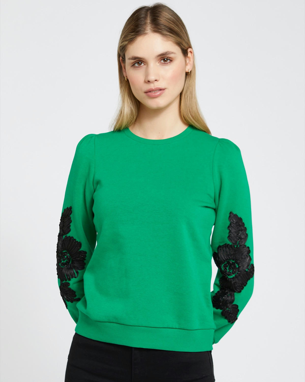 Savida Cara Sleeve Detail Sweatshirt