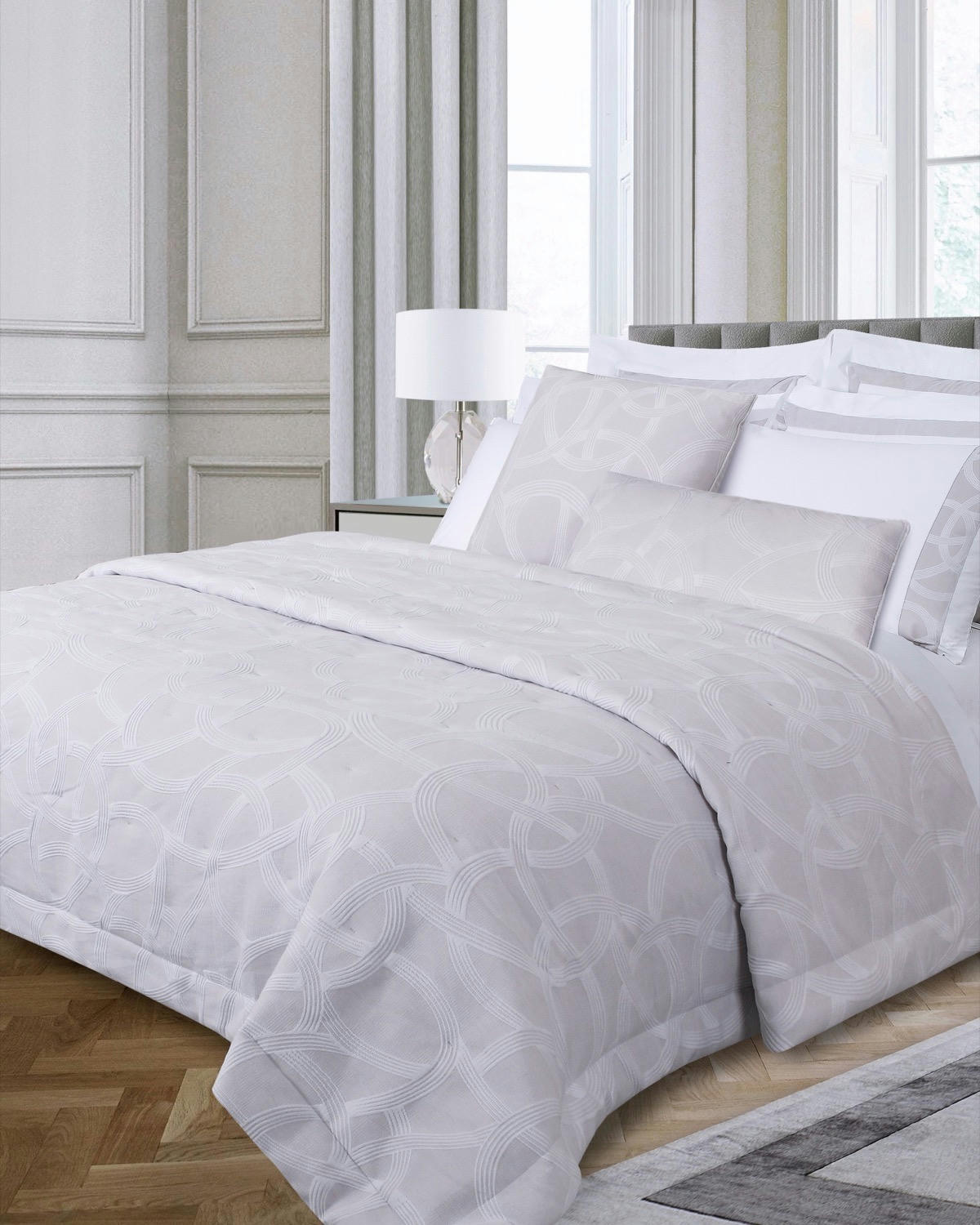 Francis Brennan the Collection Fleur Boudoir Cushion