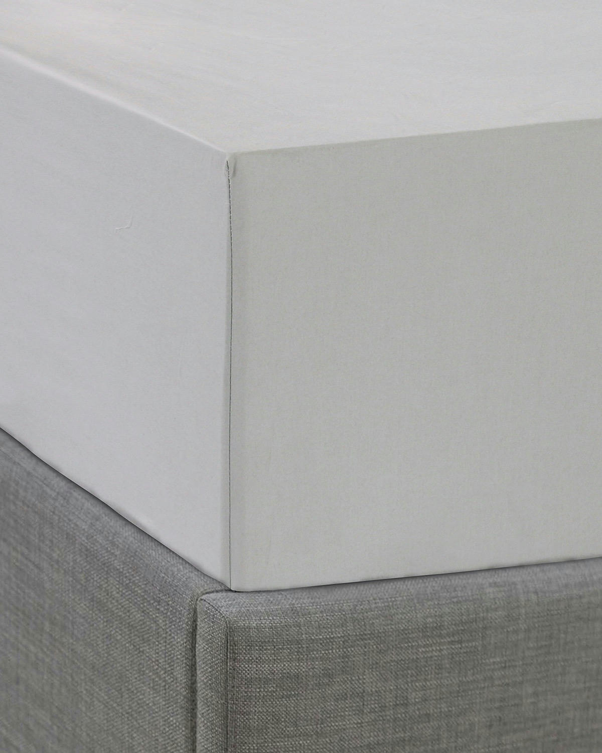 Francis Brennan the Collection Extra Deep Grey Fitted Sheet