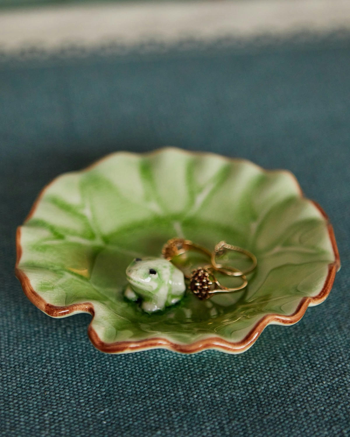 Carolyn Donnelly Eclectic Leaf Trinket Tray