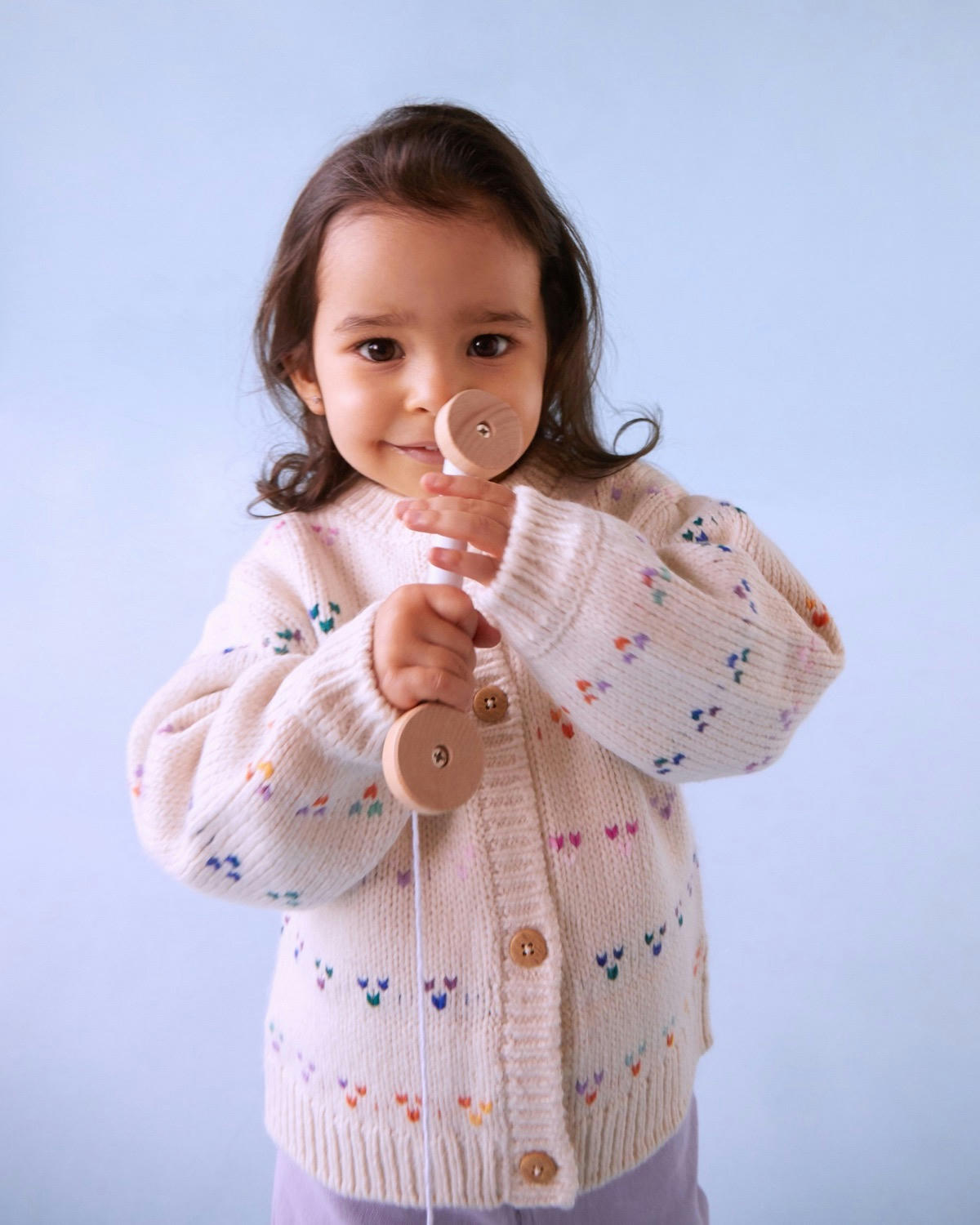 Leigh Tucker Willow Bell Knit Cardigan (Newborn-4 Years)