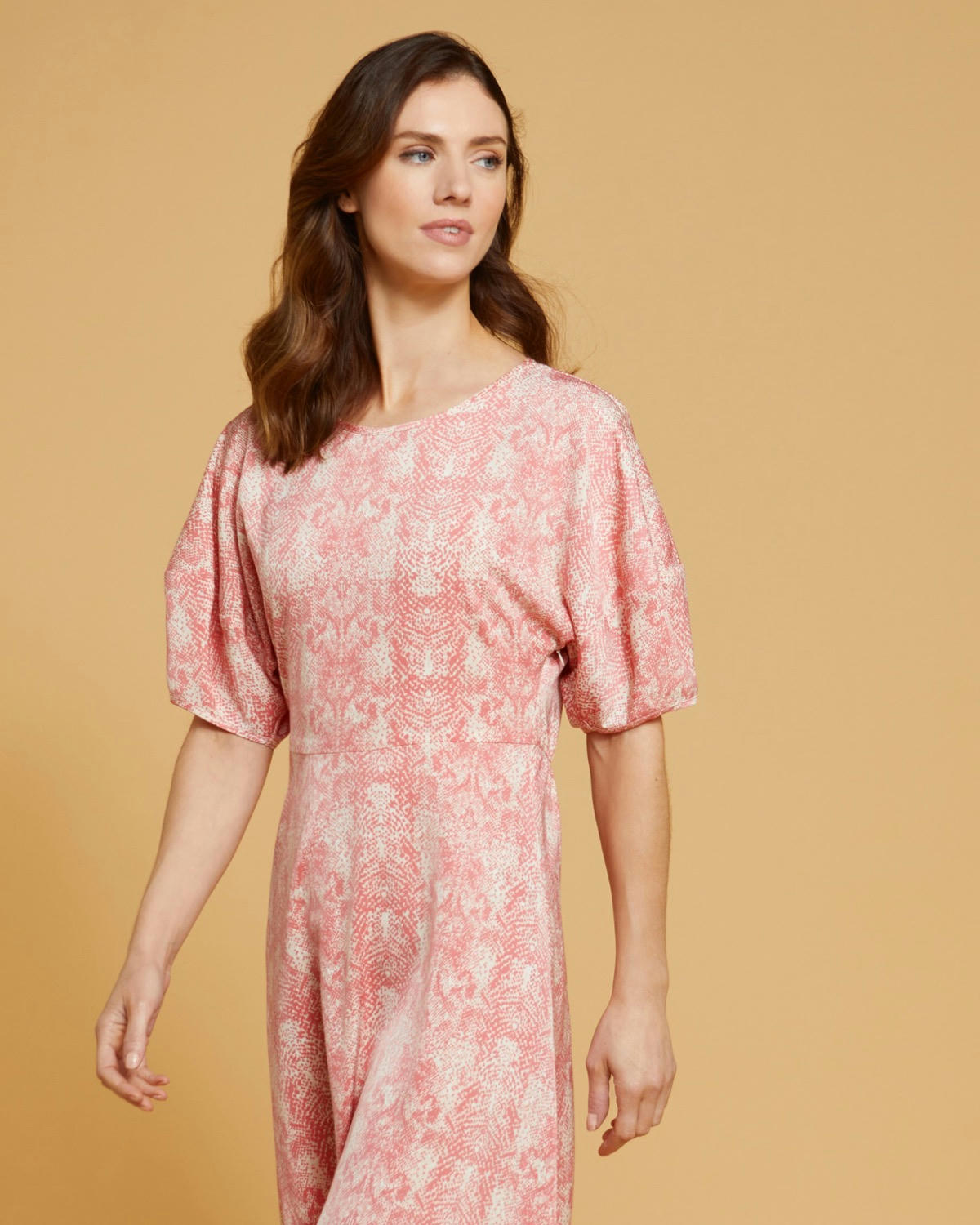 Paul Costelloe Living Studio Palermo Snakeskin Midi Dress
