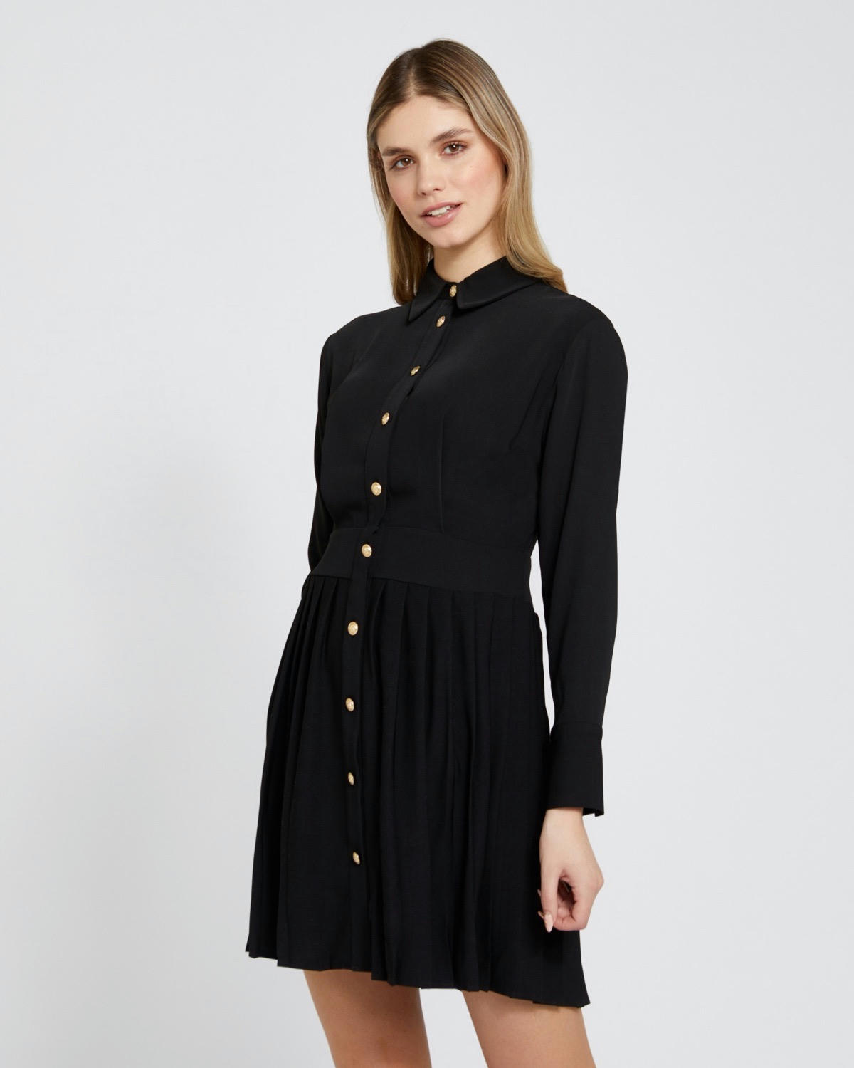 Savida Cara Pleated Shirt Dress