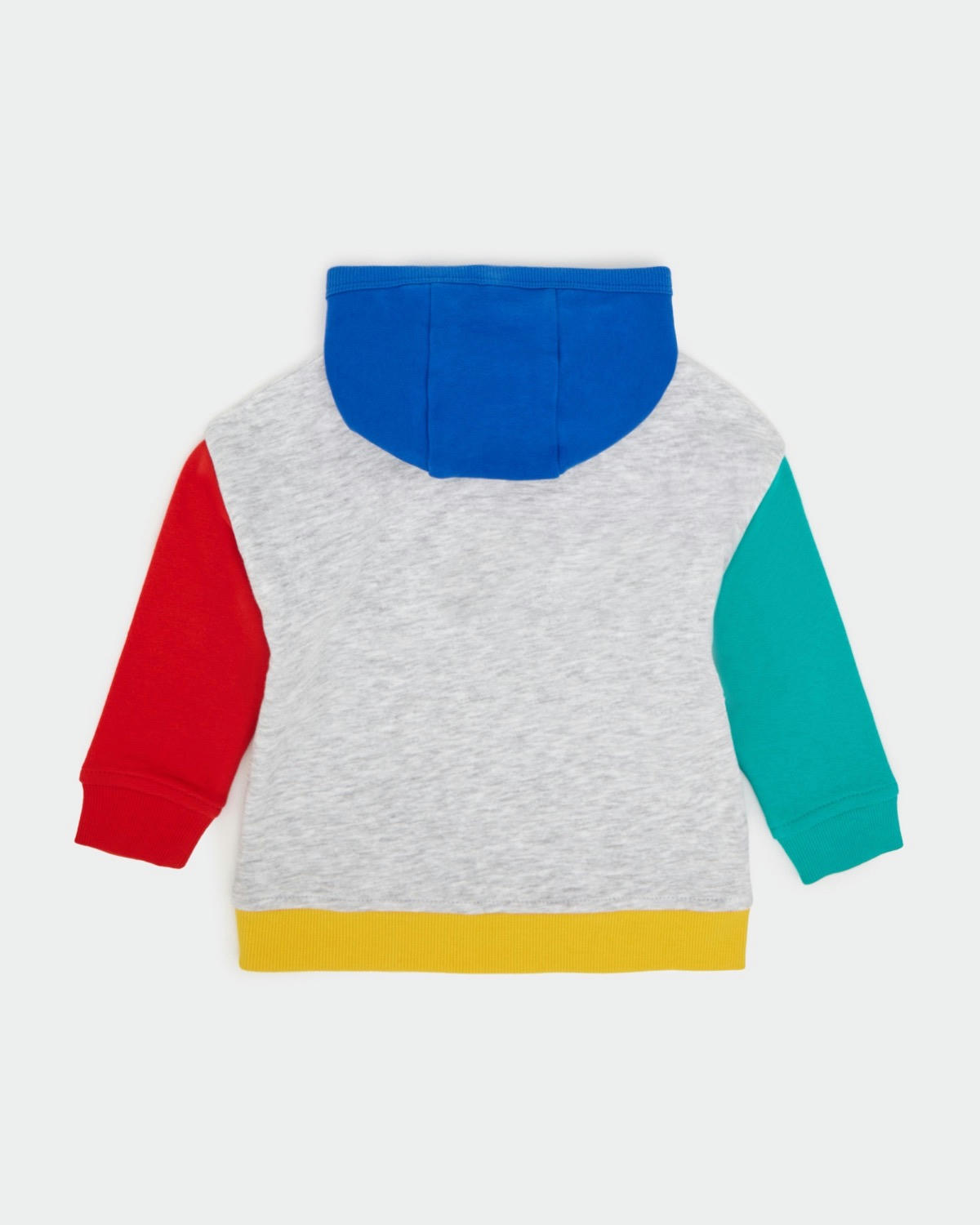 Cotton Rich Colour Block Hoodie (6 months-4 years)
