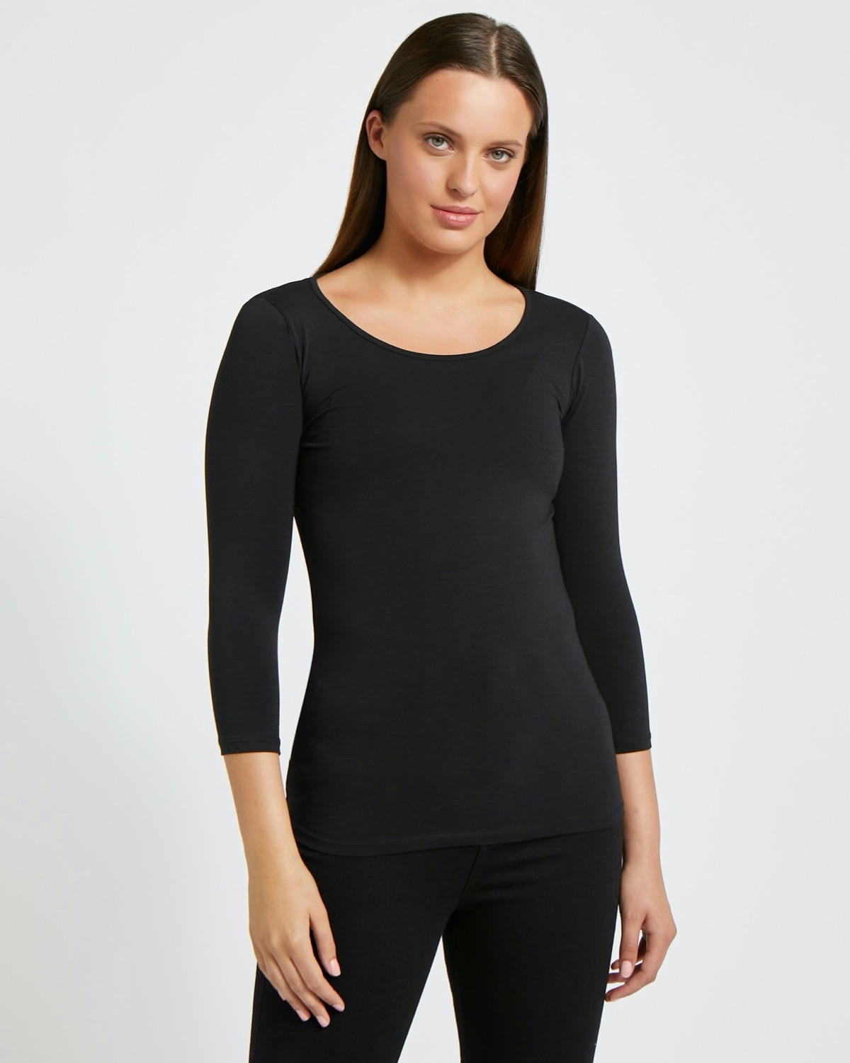 Savida Essential Scoop Neck Top