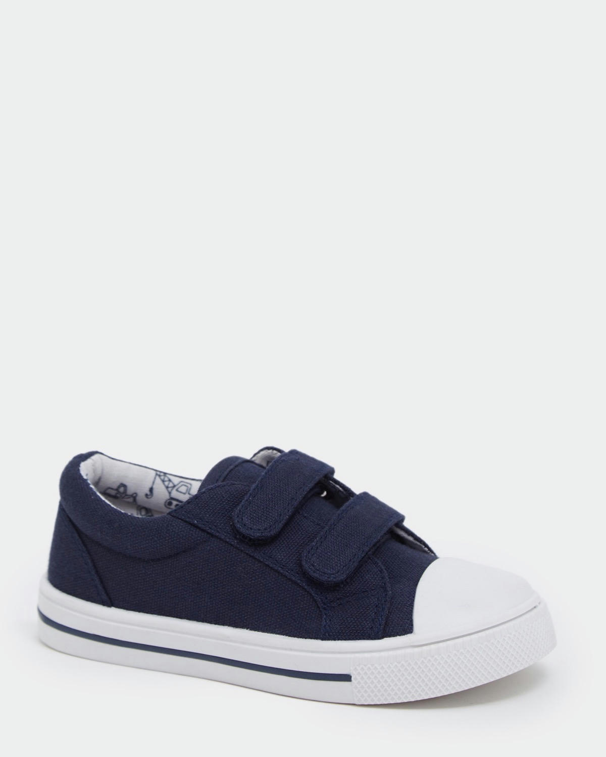 Strap Canvas Shoe (Size 4 Infant - 10)