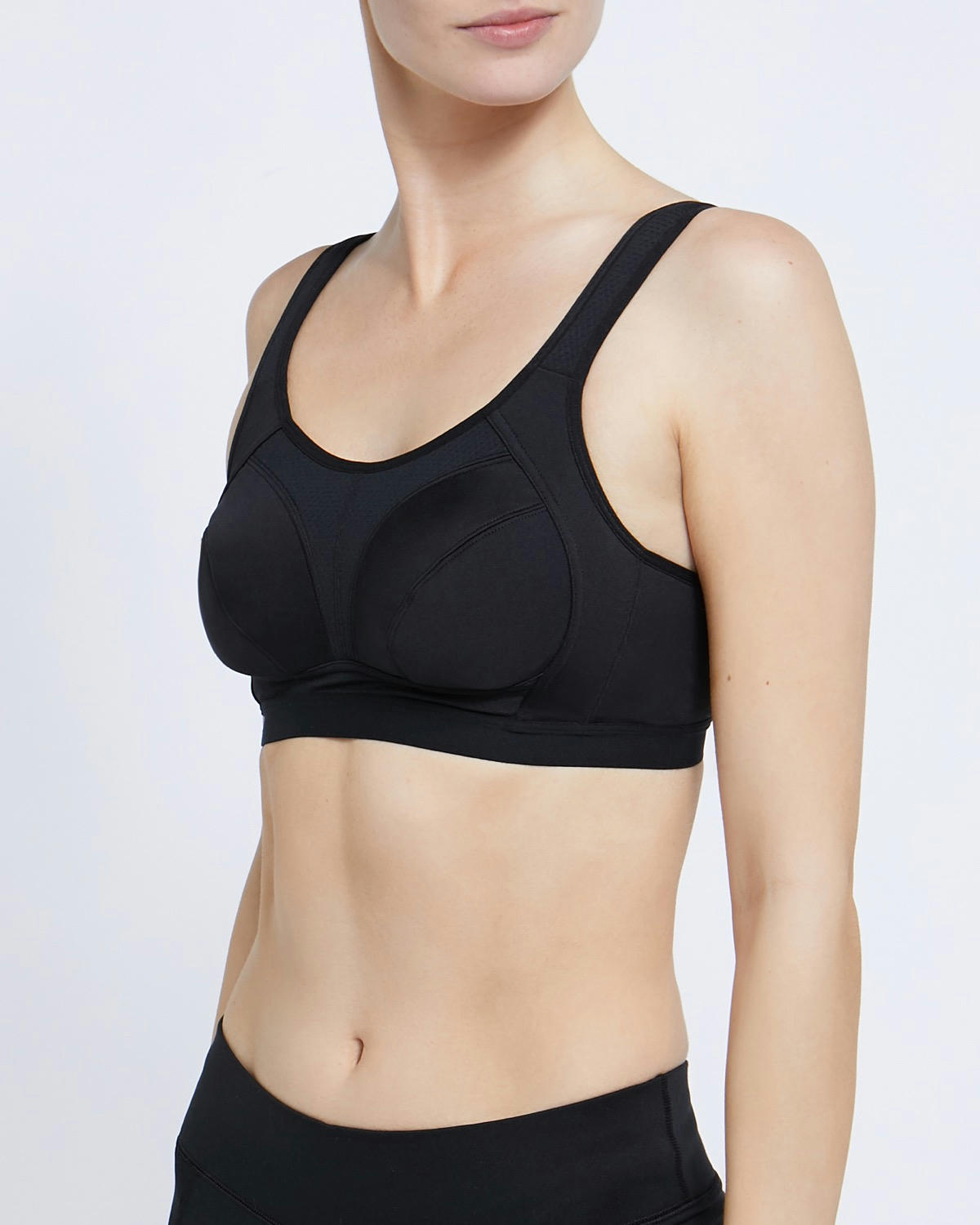 Support Non Wired Sports Bra - Pack Of 2