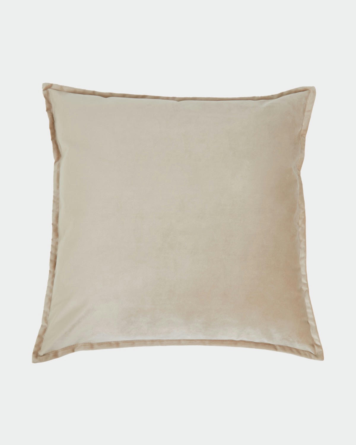 Sapphire Velvet Cream Cushion