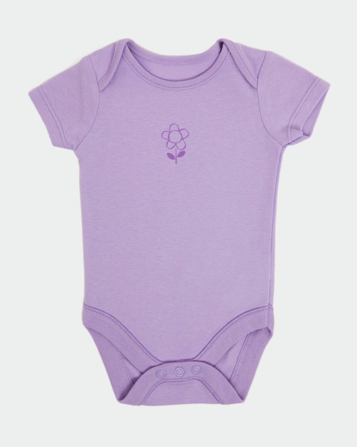 Cotton Short-Sleeved Bodysuits - Pack Of 5 (Newborn-3 Years)