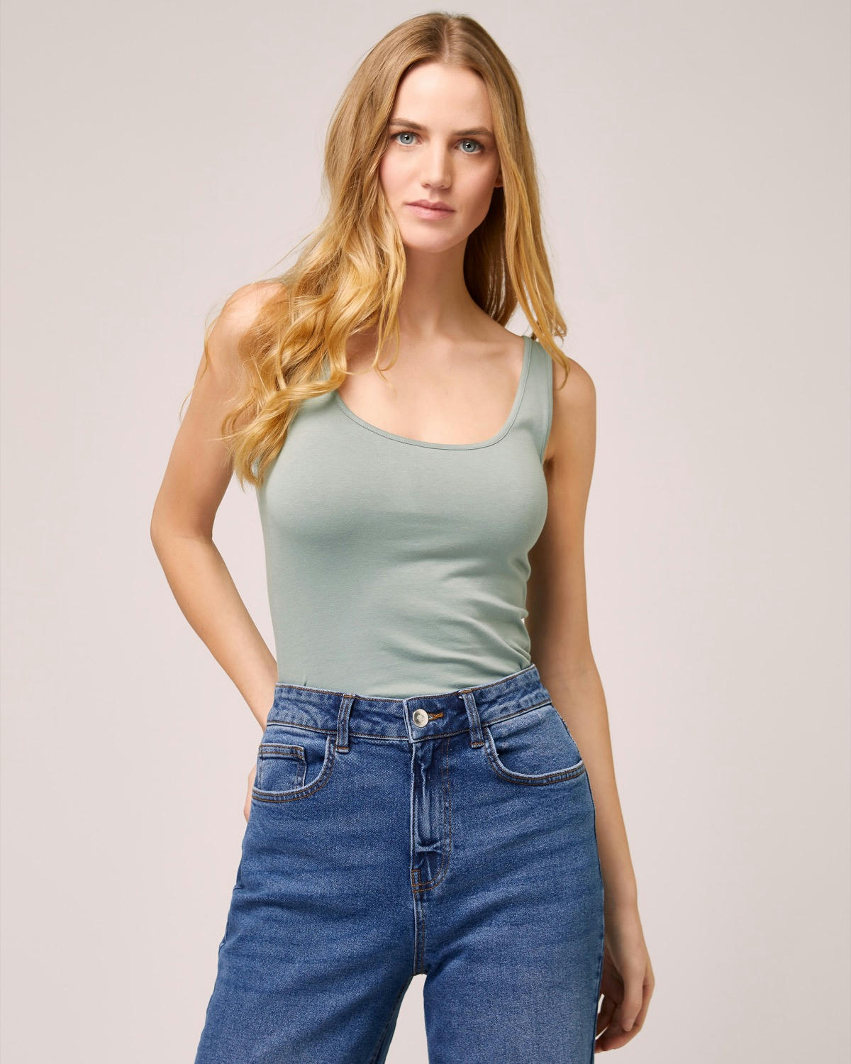 Cotton Rich Stretch Vest