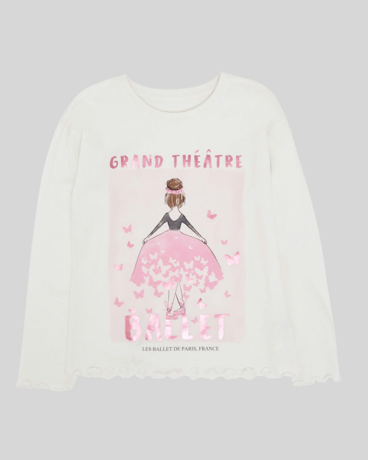 Printed Long-Sleeved Top (2-10 years)