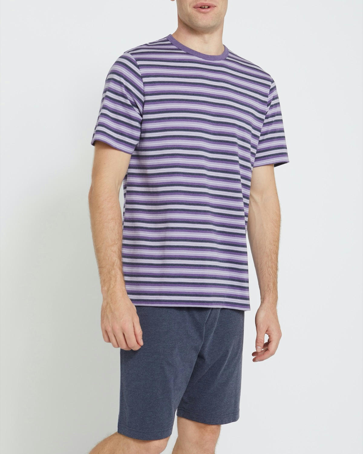 Cotton T-Shirt And Shorts Pyjama Set