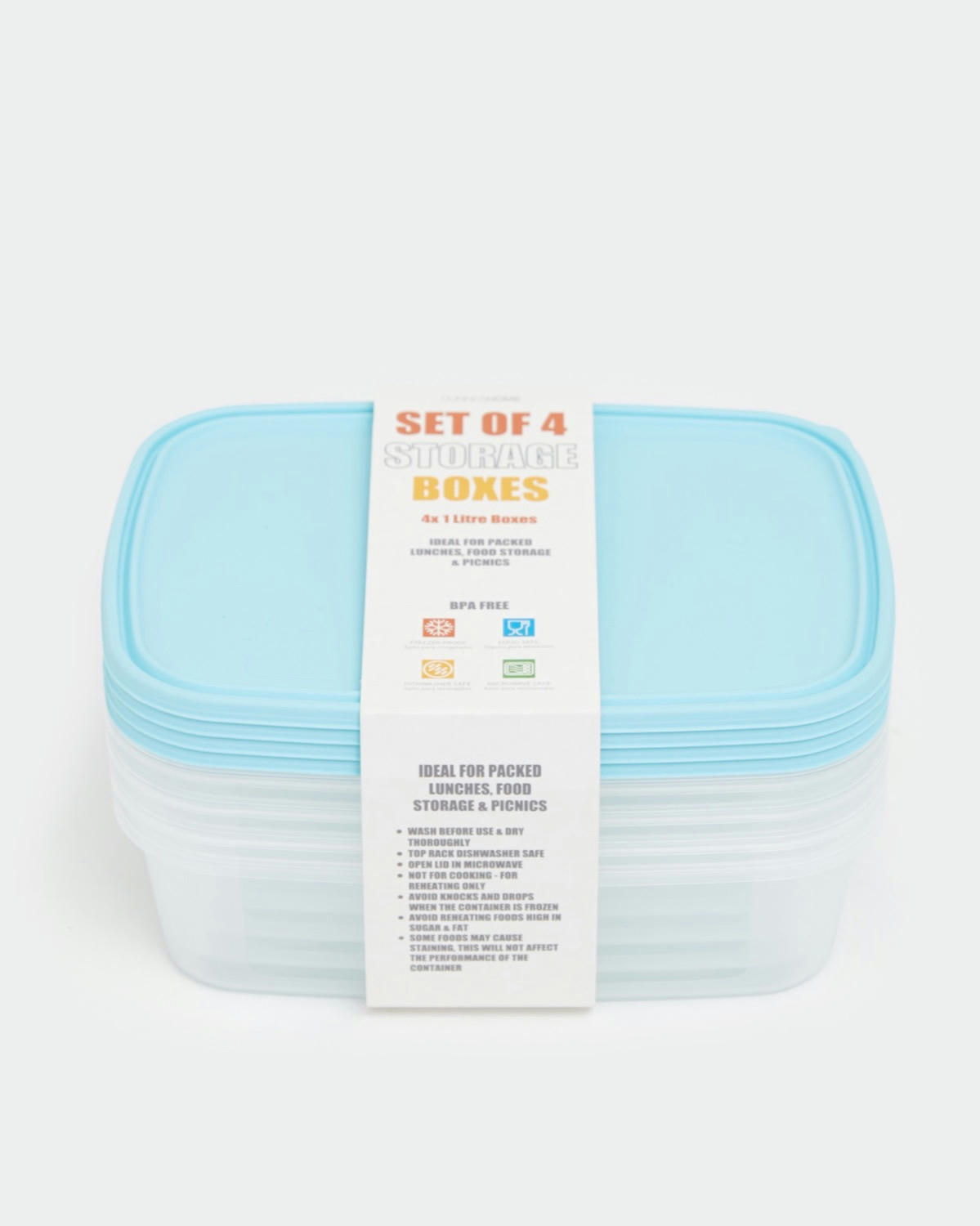 Food Box - Pack Of 4