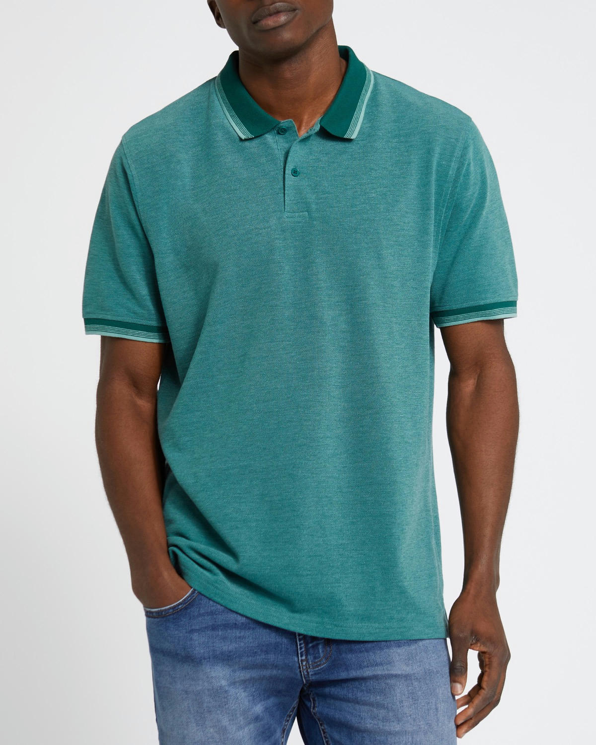 Birdseye Polo Top