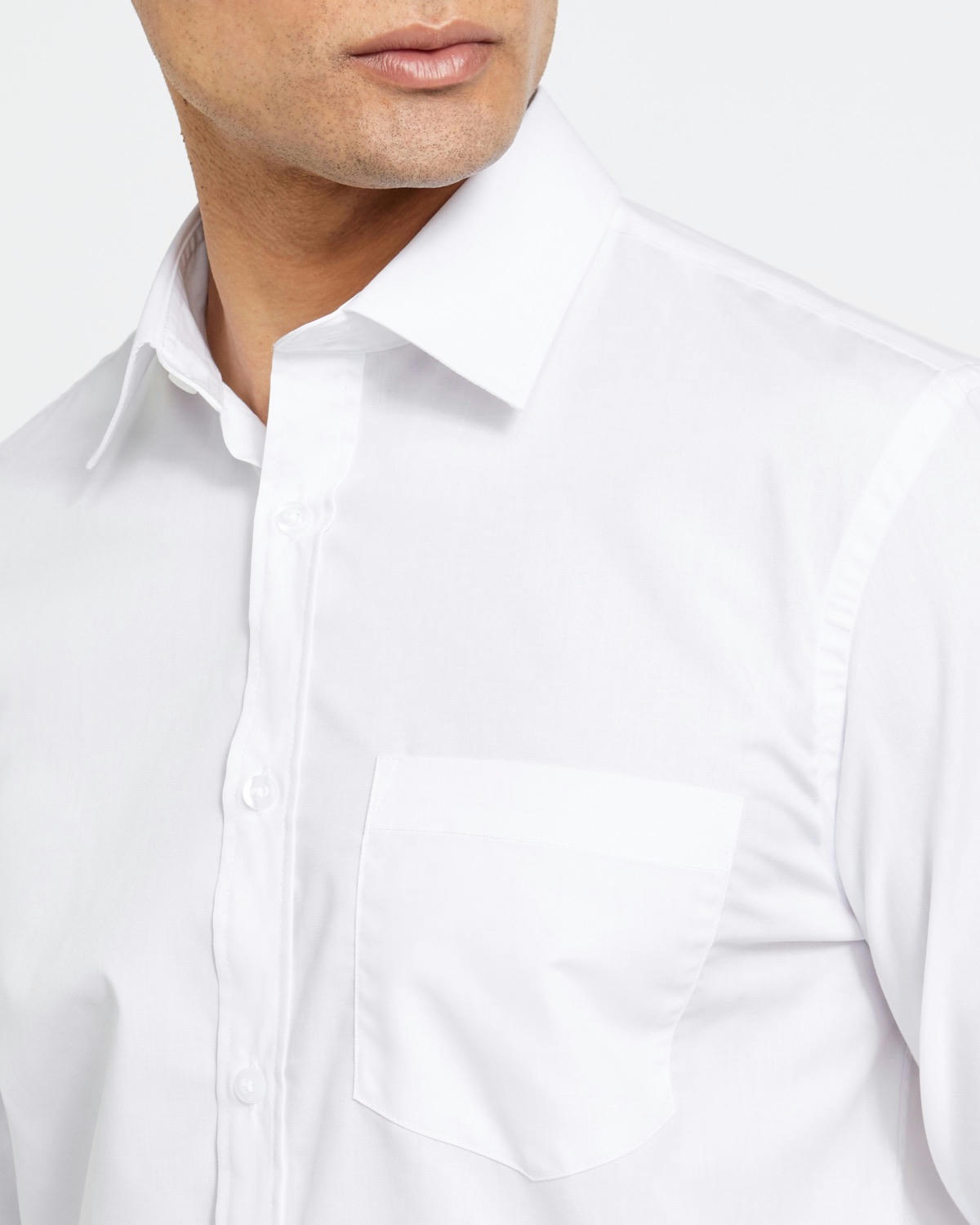 Regular Fit Long-Sleeved Easy Care Shirt