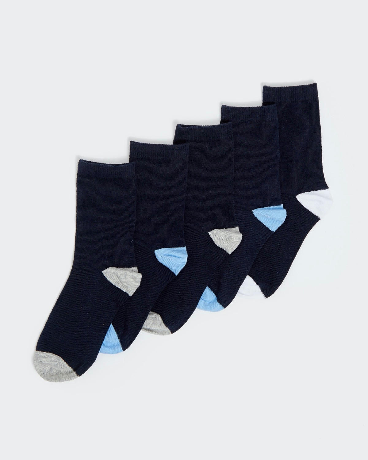 Boys Crew Socks - Pack Of 5