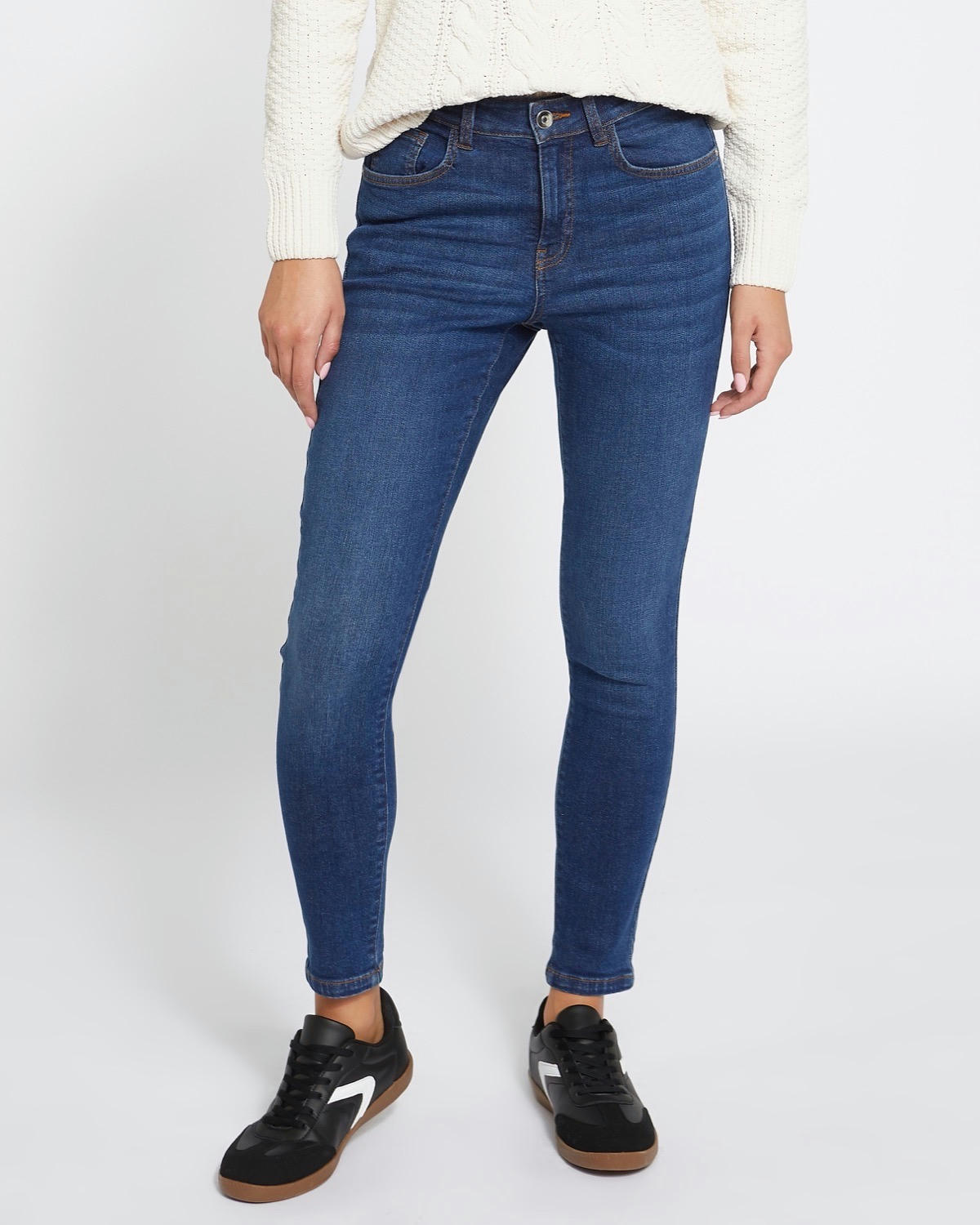 Mid Rise Skinny Jeans