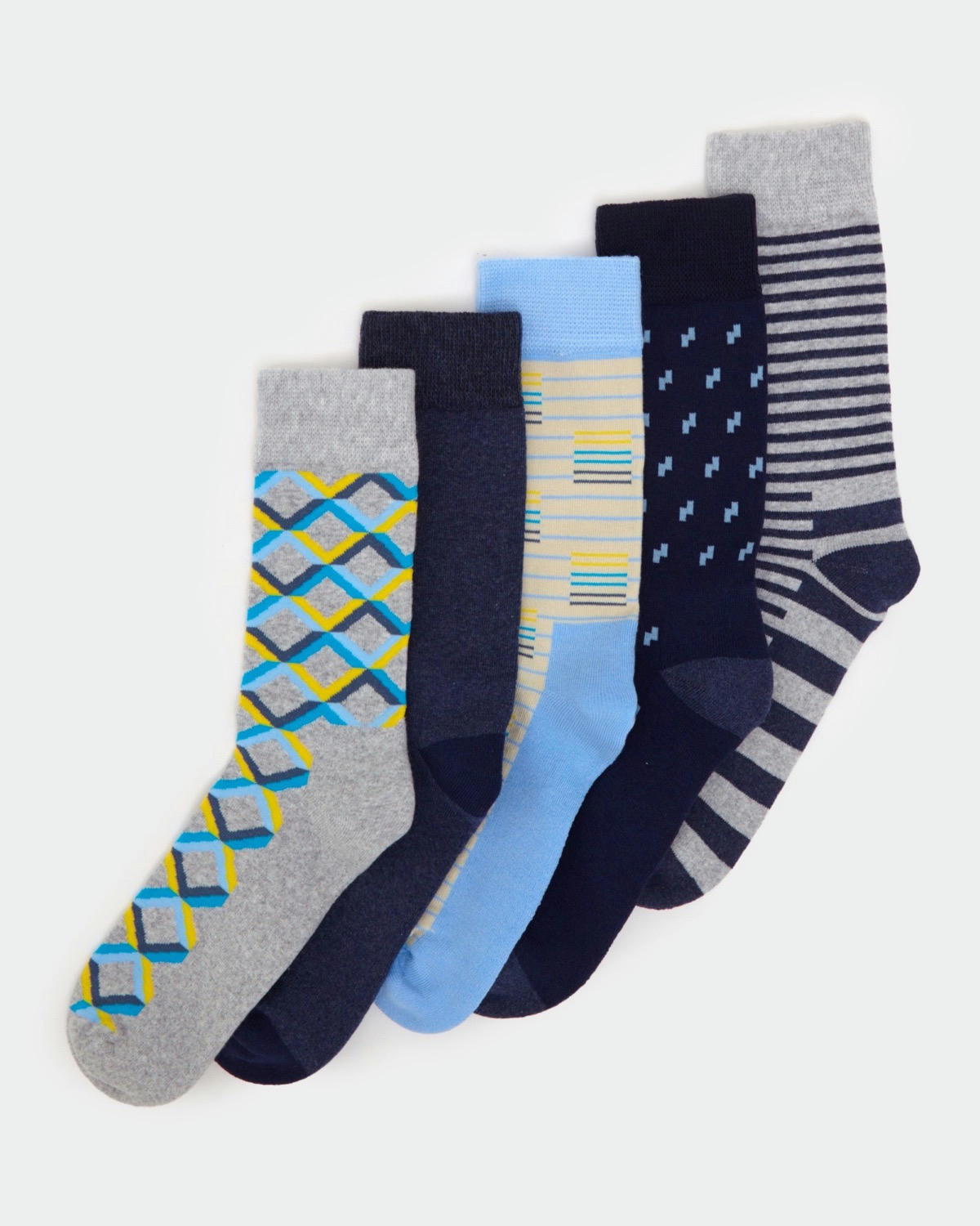 Cushion Sole Socks - Pack Of 5