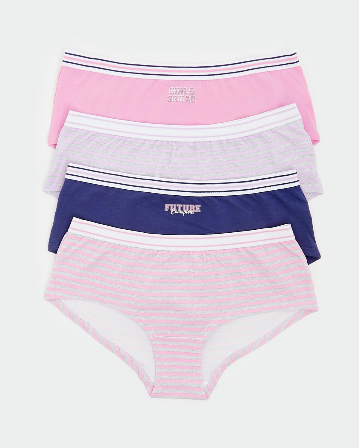 Girls Shorts - Pack Of 4 (2 - 14 Years)