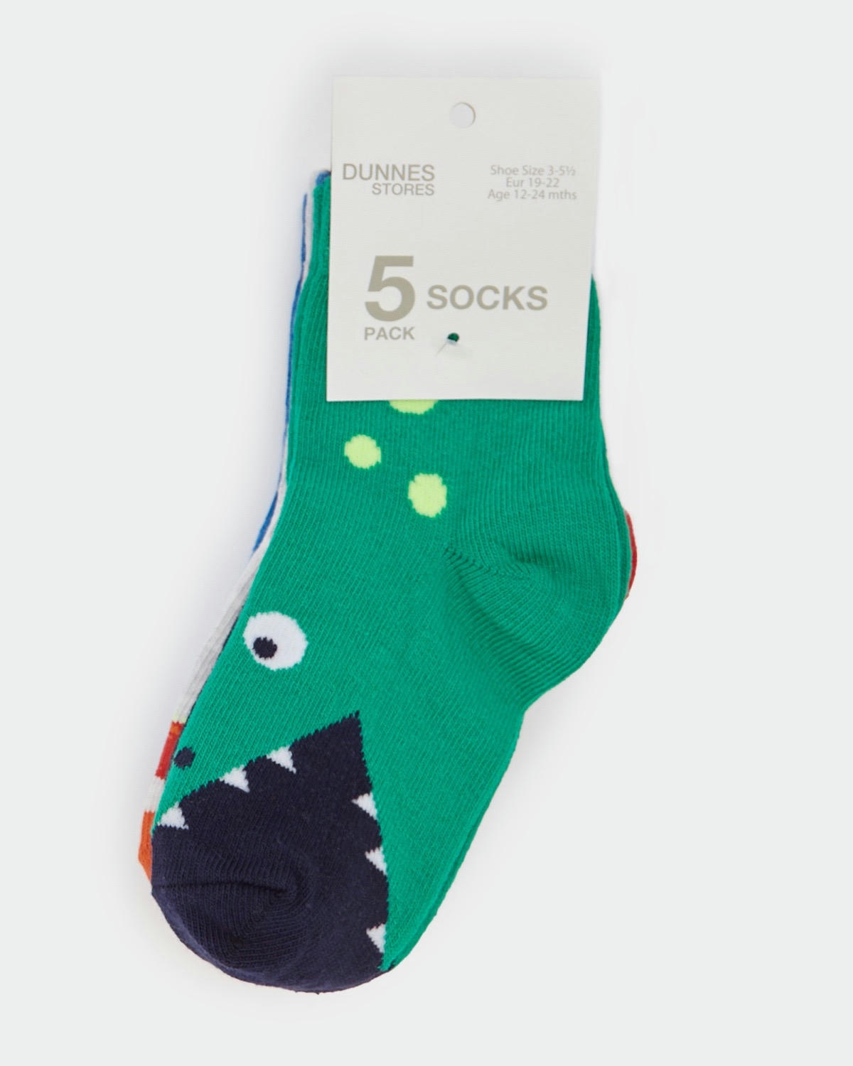 Baby Boys Design Socks - Pack Of 5