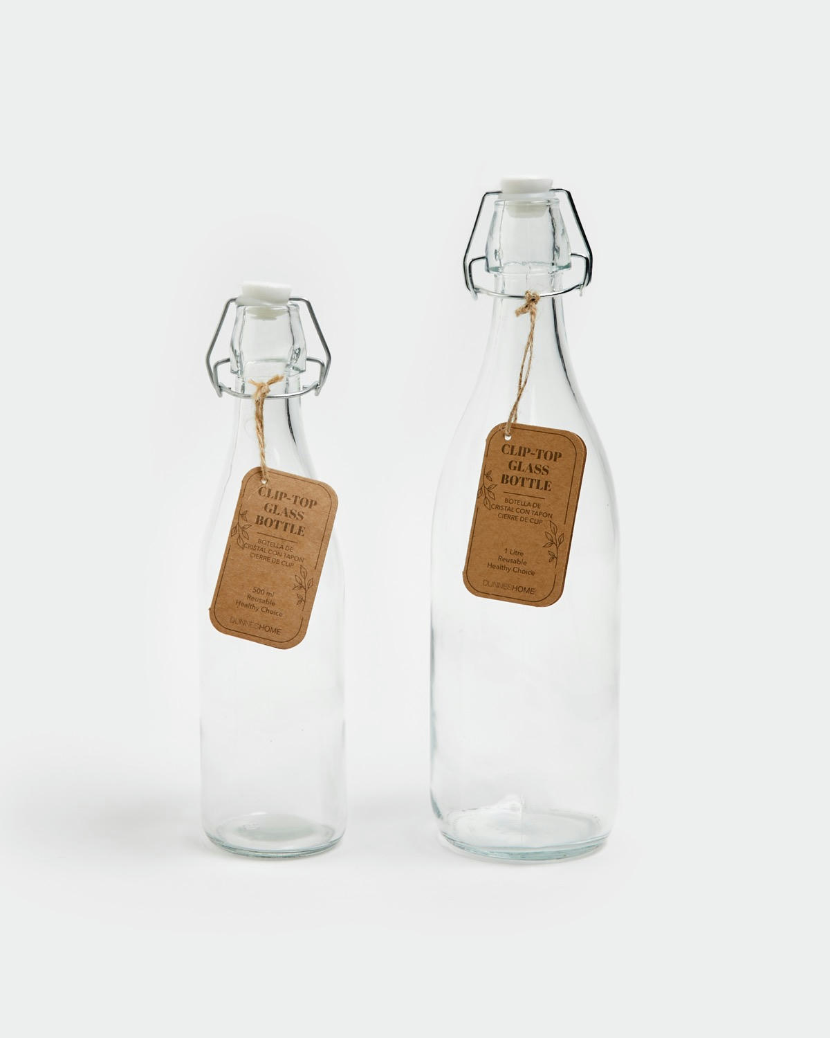 Clip Top Glass Bottle