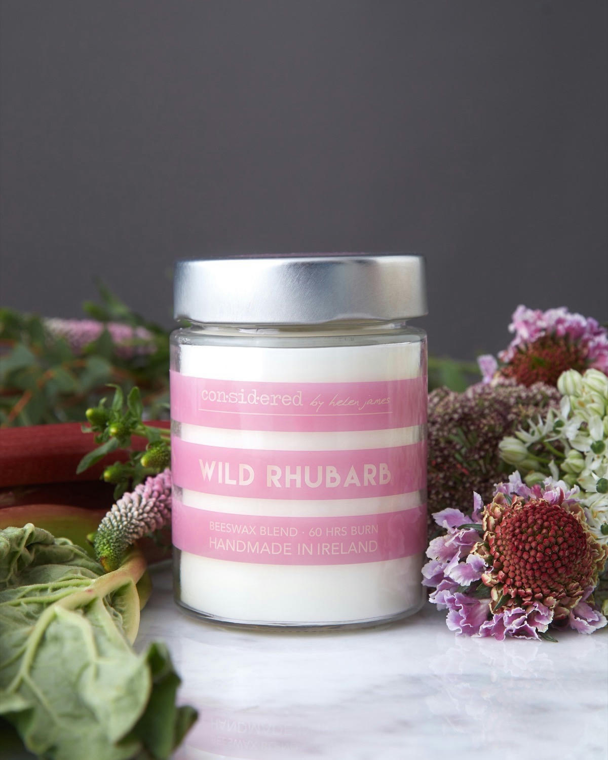 Helen James Considered Wild Rhubarb Candle