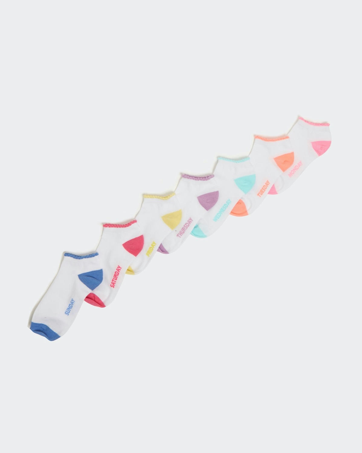 Cotton Rich Trainer Socks - Pack Of 7