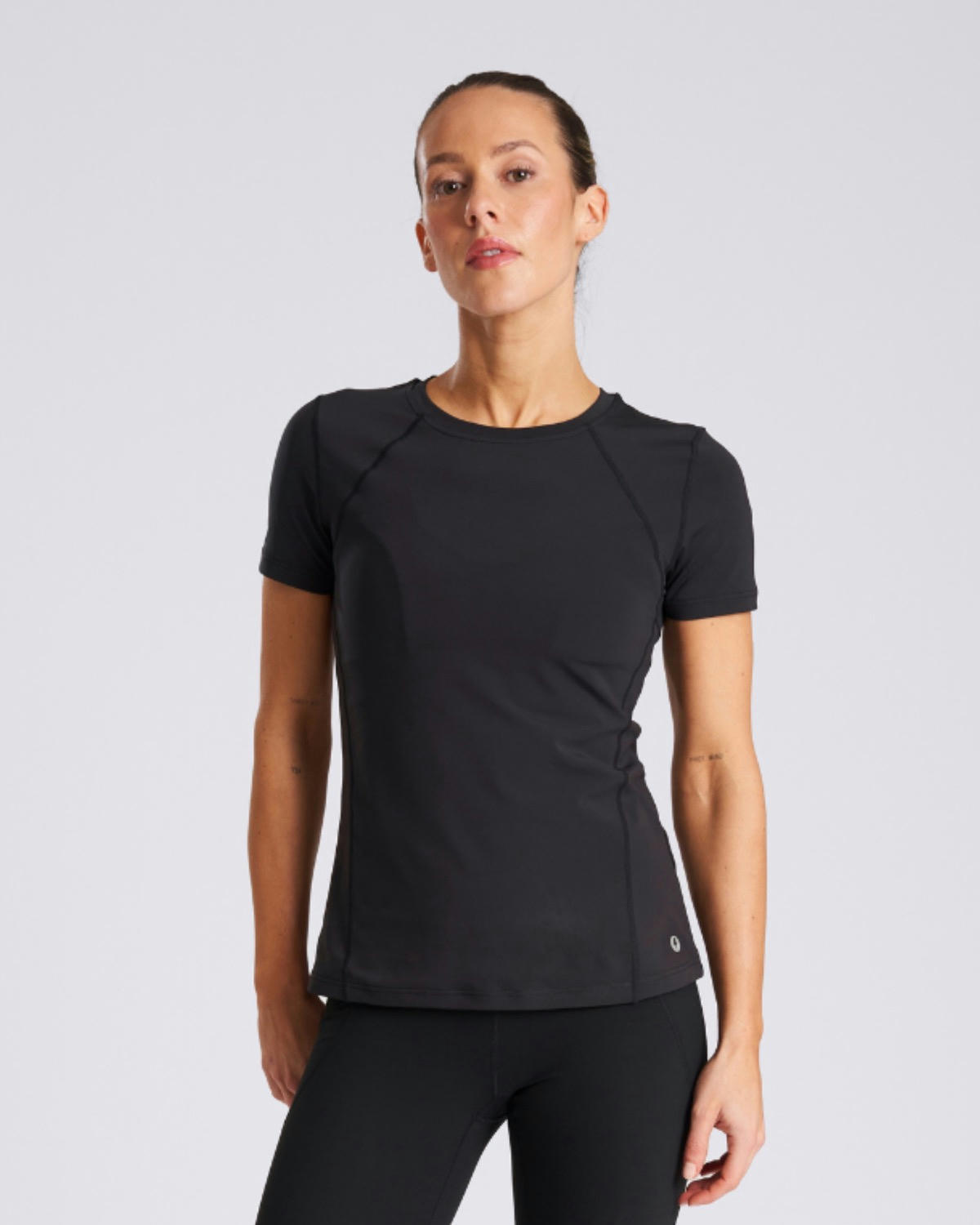 Powercut Sculpt Perform Training T-Shirt In Black