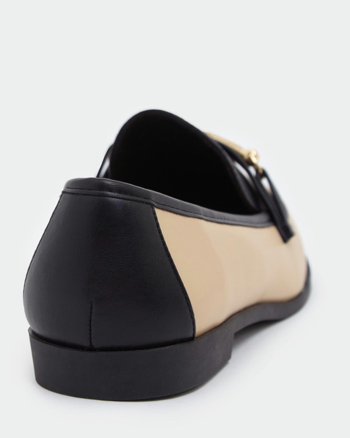 Wide Fit Gold Bar Loafer