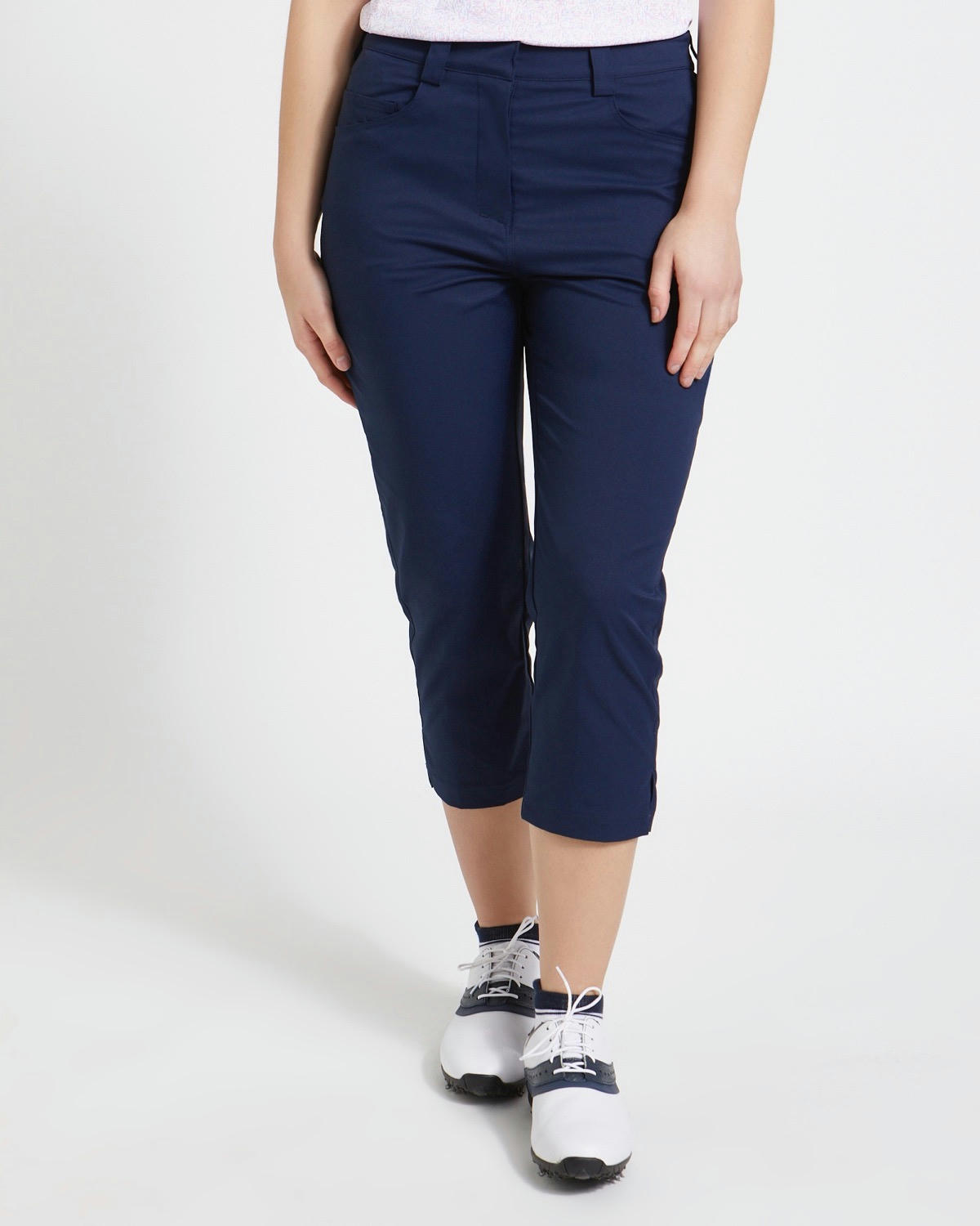 Pádraig Harrington Golf Navy Crop Trouser